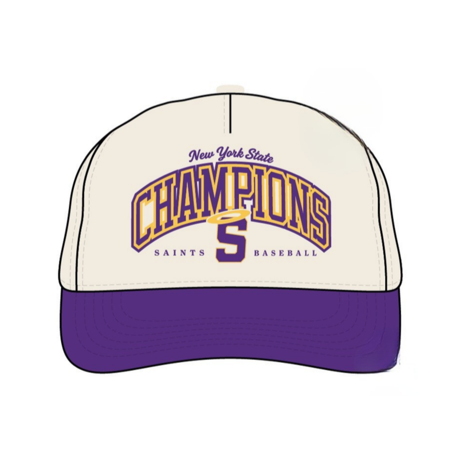 SPA CATHOLIC BASEBALL STRUCTURED 6-PANEL SNAPBACK