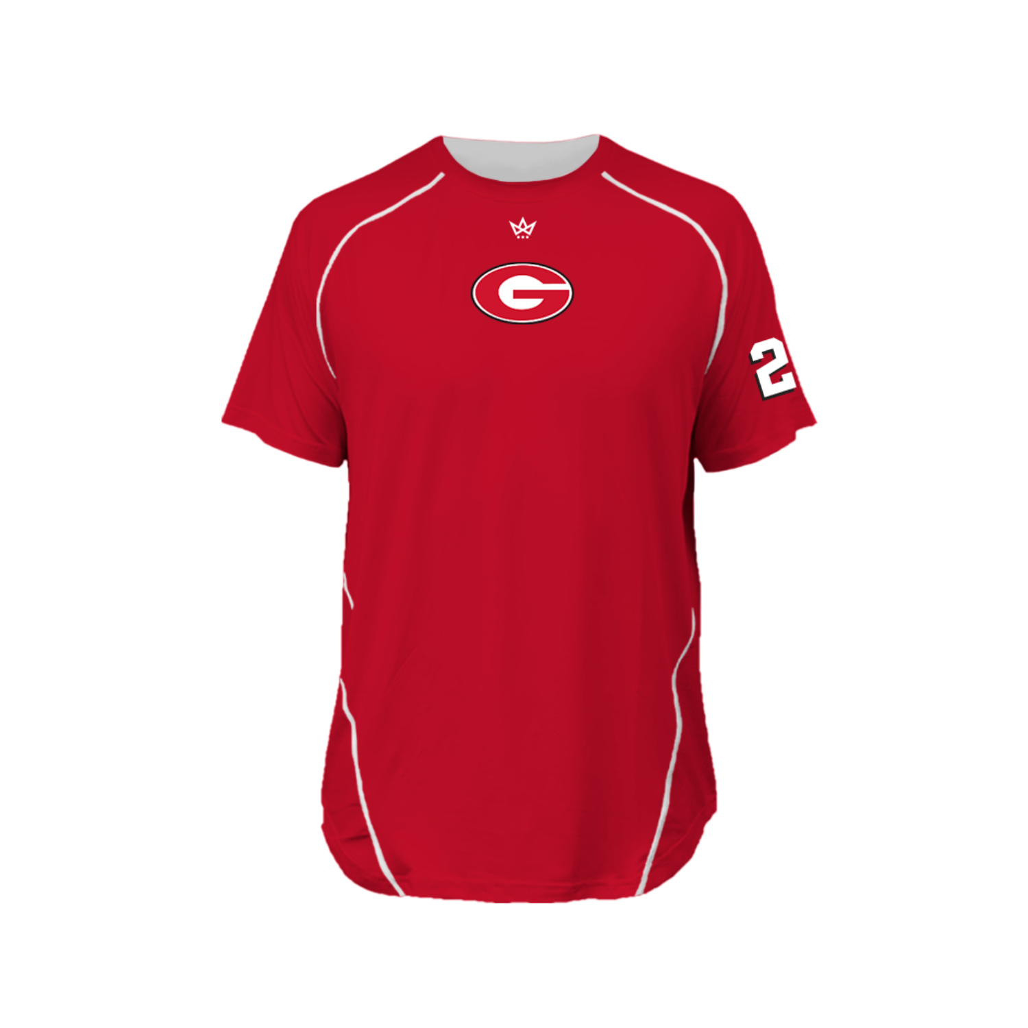 GUILDERLAND YOUTH LACROSSE UNIFORMS PRO VENTED SS TEE [OPTIONAL]