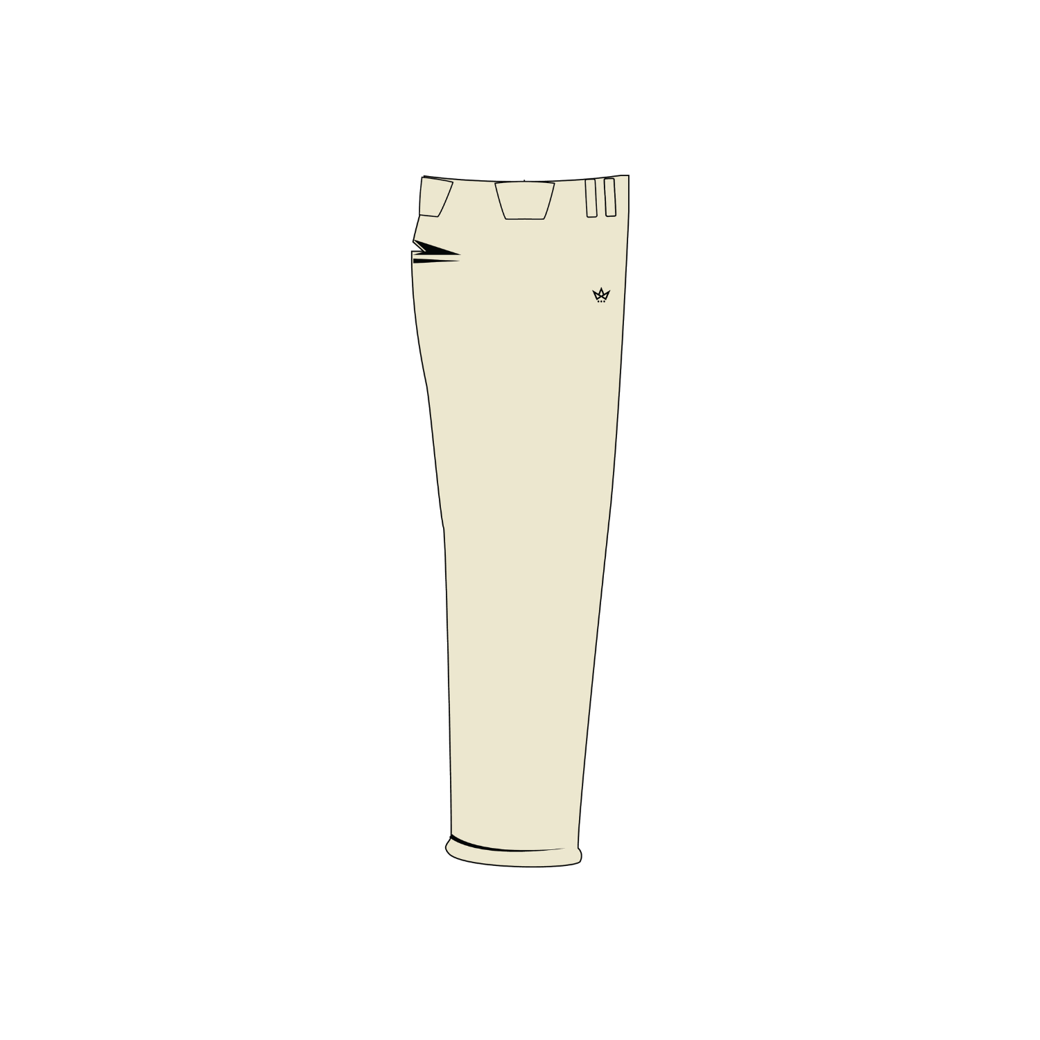 TB BASEBALL FALL '26 BASEBALL LONG PANTS - CREAM