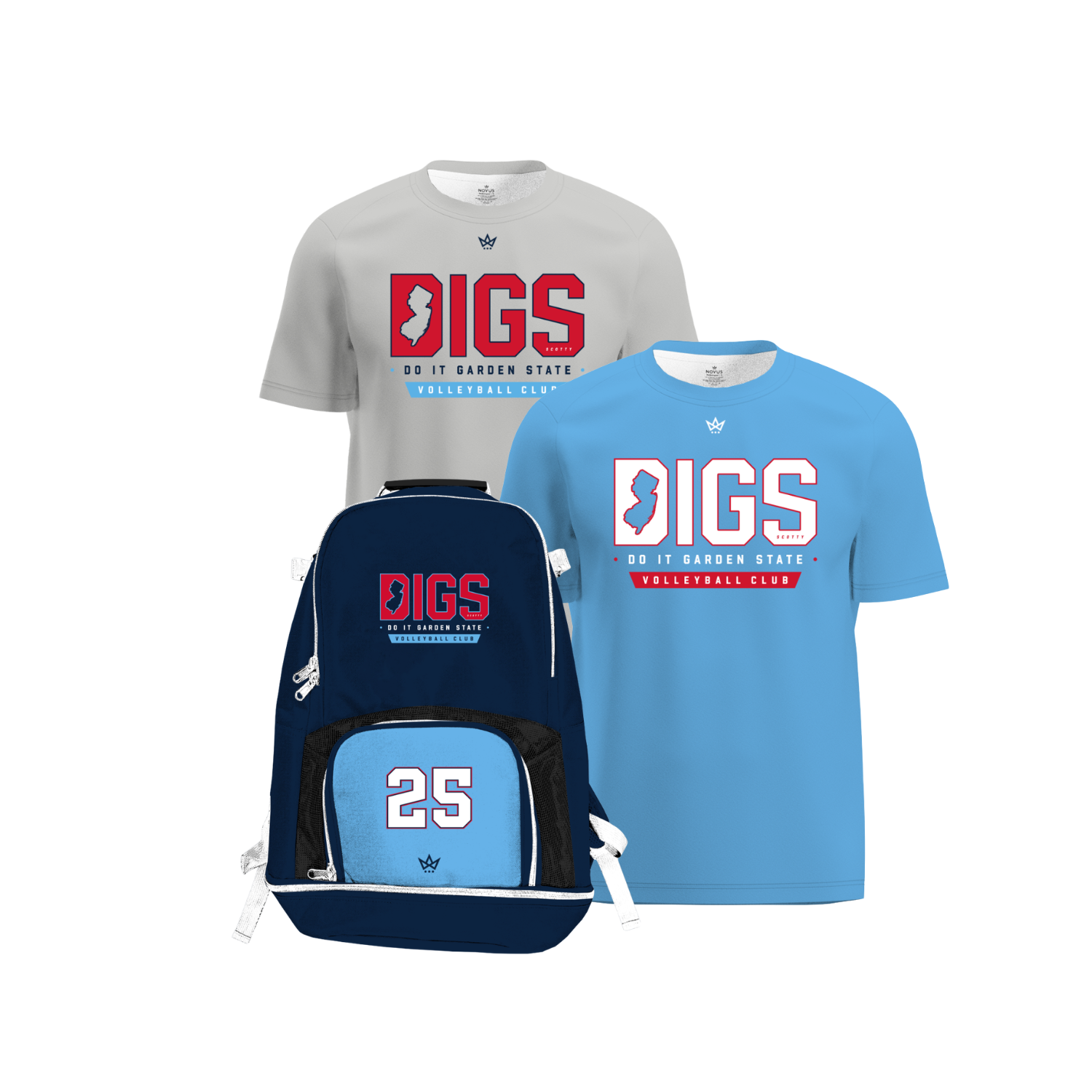 DIGS VOLLEYBALL NEW PLAYER PACK