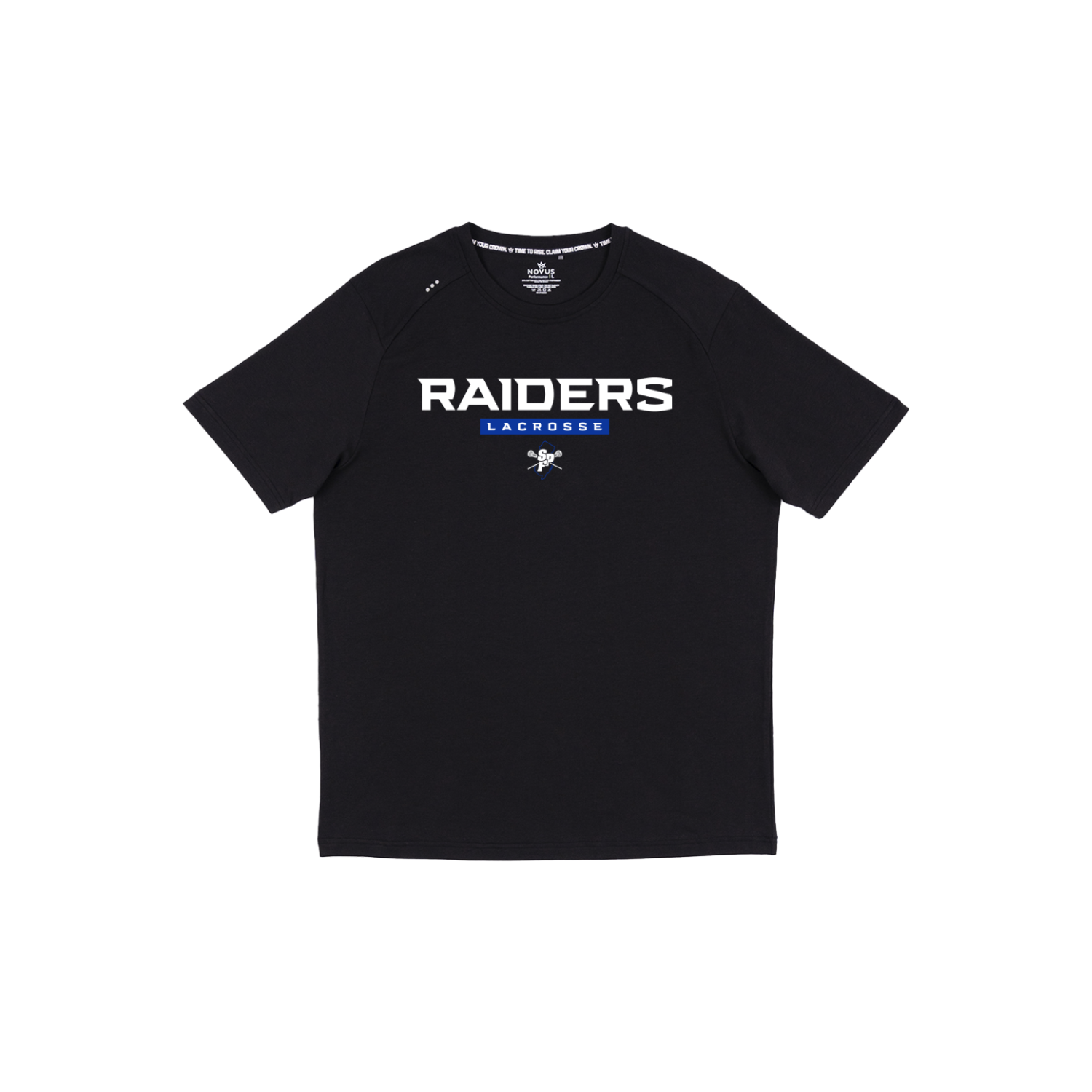 SPF LACROSSE '26 TRINITY SS TEE - ONYX