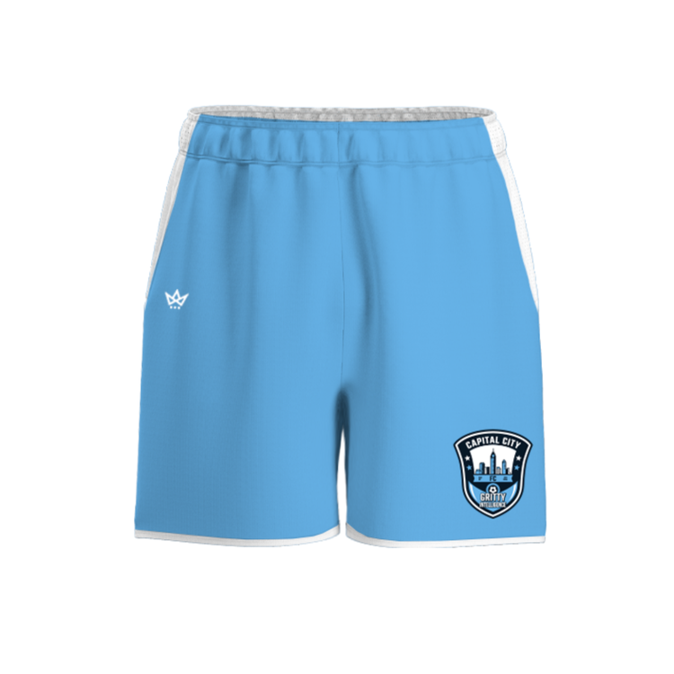 CAPITAL CITY FC SOCCER NP 7" VENTUS SHORTS [BLUE BOYS PRACTICE]