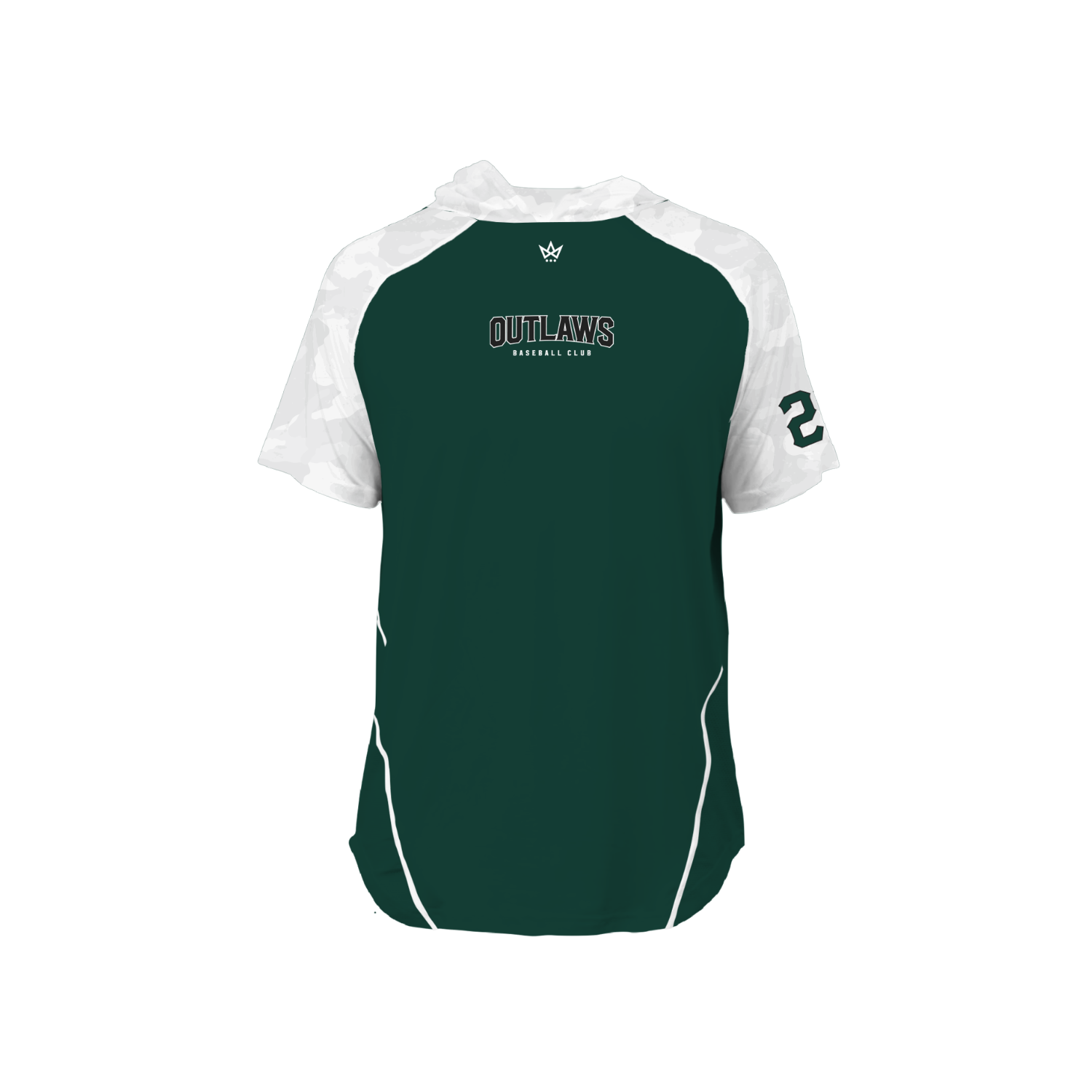 OUTLAWS BASEBALL PRO VENTED SS HOODIE
