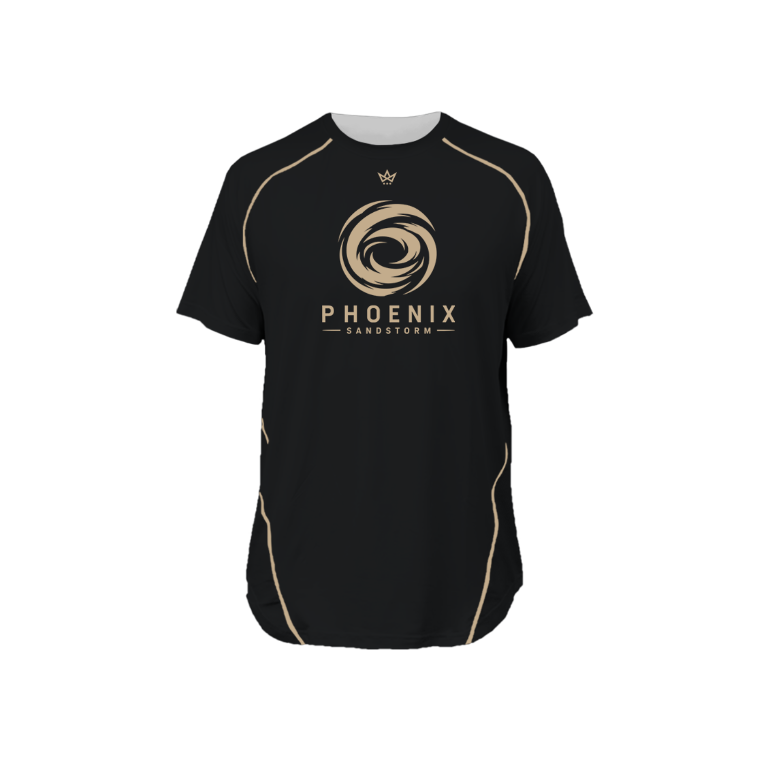 PHOENIX SANDSTORM PRO VENTED SS TEE [BLACK]