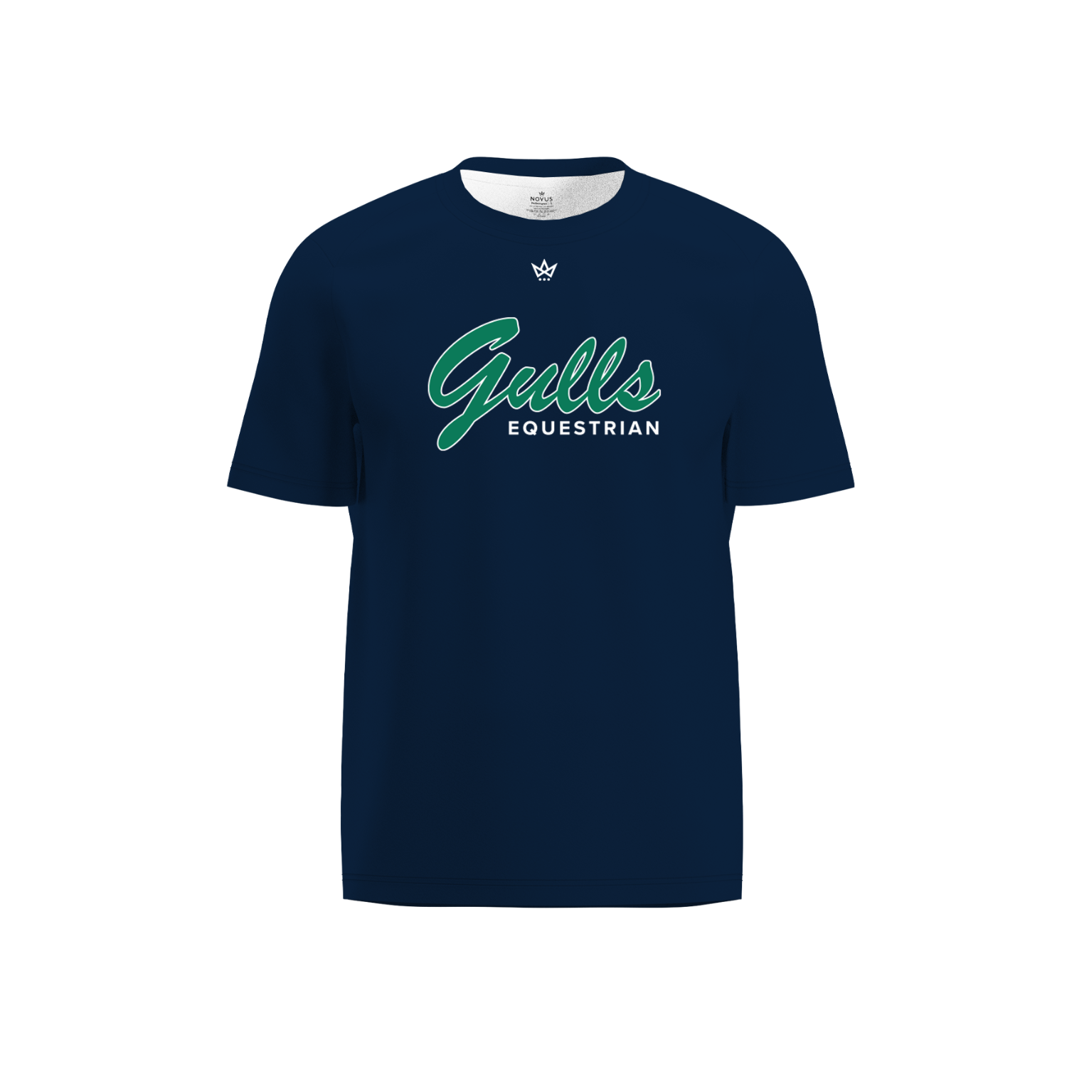 ENDICOTT EQUESTRIAN PERFORMANCE SS TEE [NAVY]