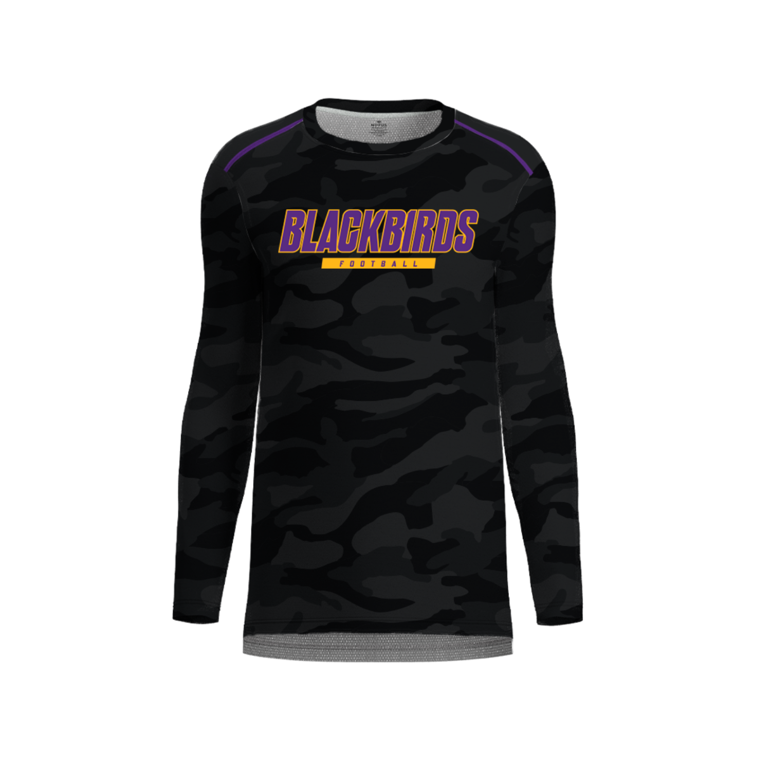 VOORHEESVILLE FOOTBALL AURA LS [BLACK]