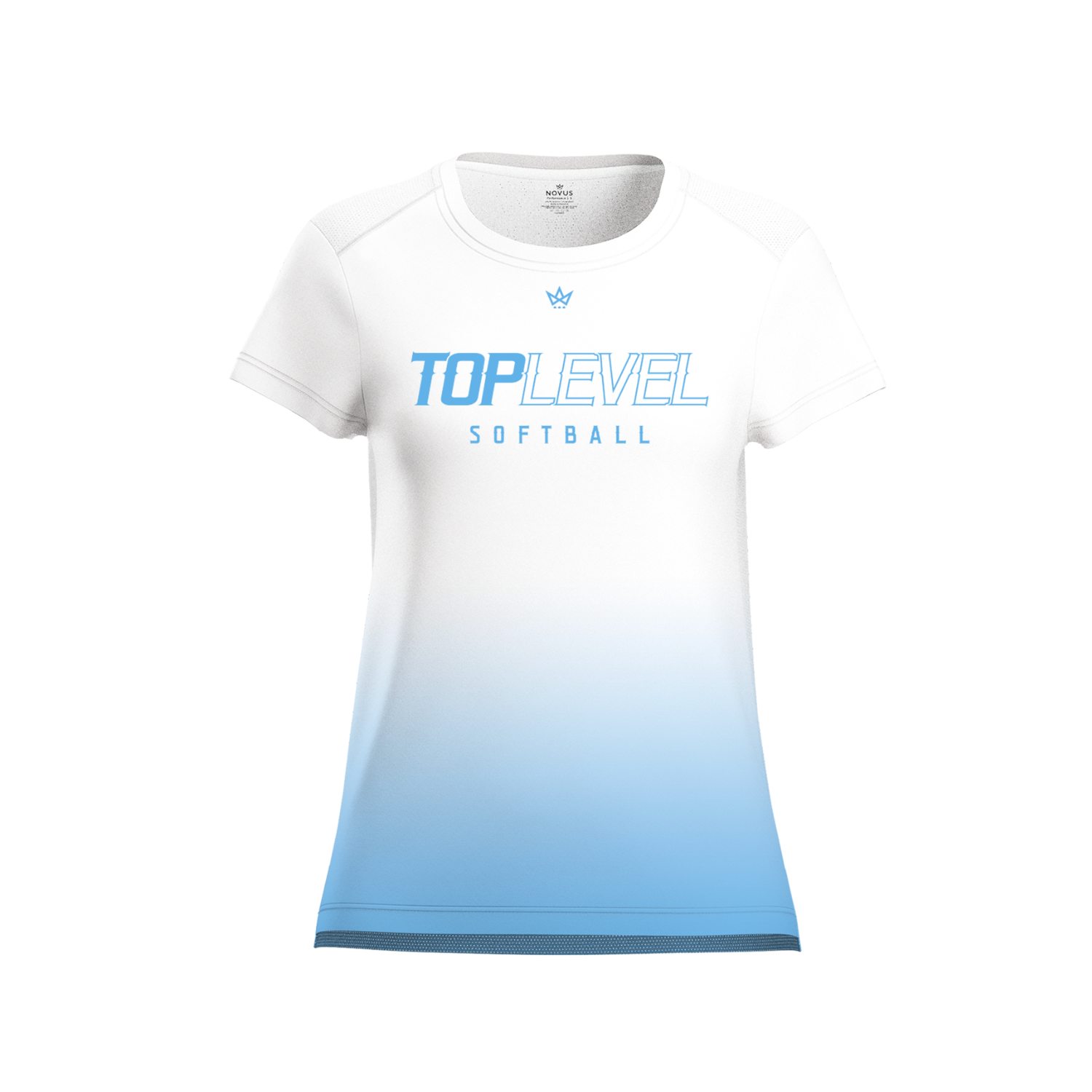 TOP LEVEL ATHLETICS SOFTBALL WOMEN'S AURA TEE