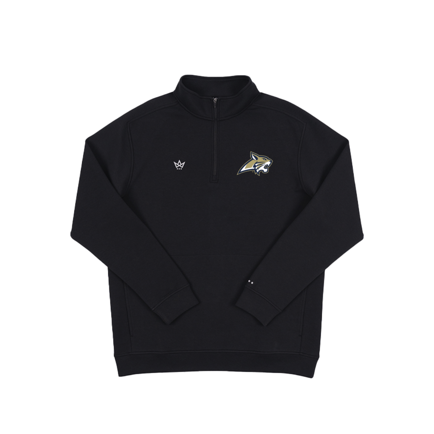APALACHEE HIGH SCHOOL STAFF ROYALKNIT QUARTER-ZIP - ONYX