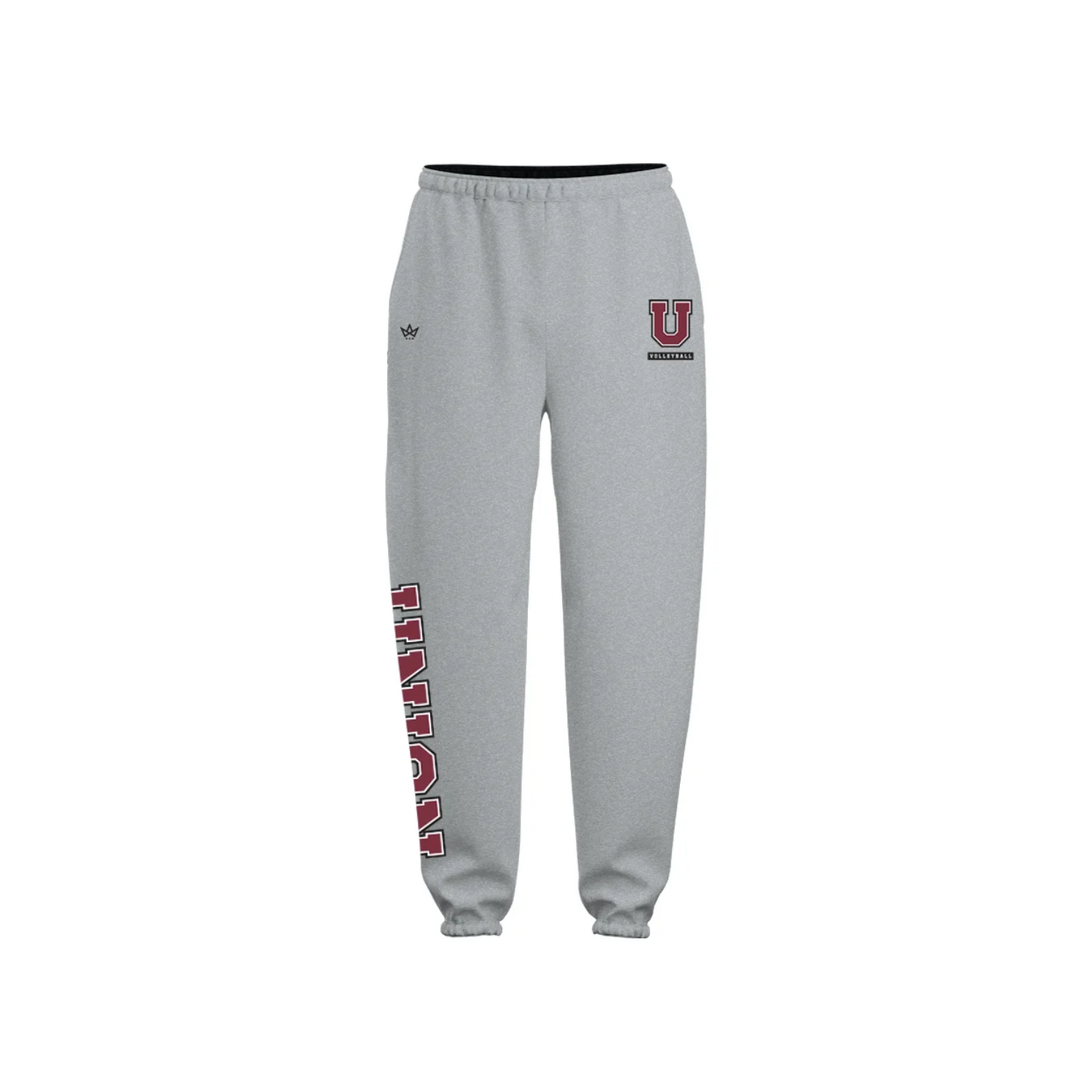 UNION COLLEGE VOLLEYBALL SUB PERFORMANCE FLEECE JOGGERS [GREY]