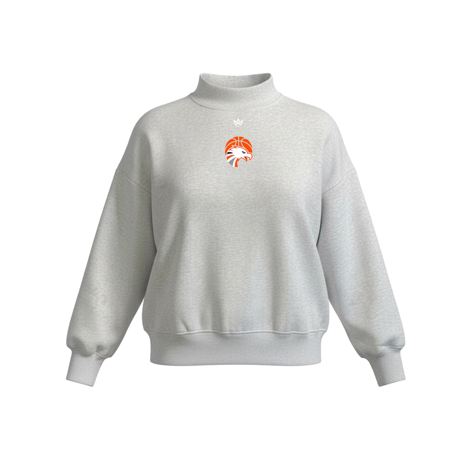 TVLL/BTB/BBC WOMEN'S COTTON FLEECE MOCKNECK - EMB [BBC]