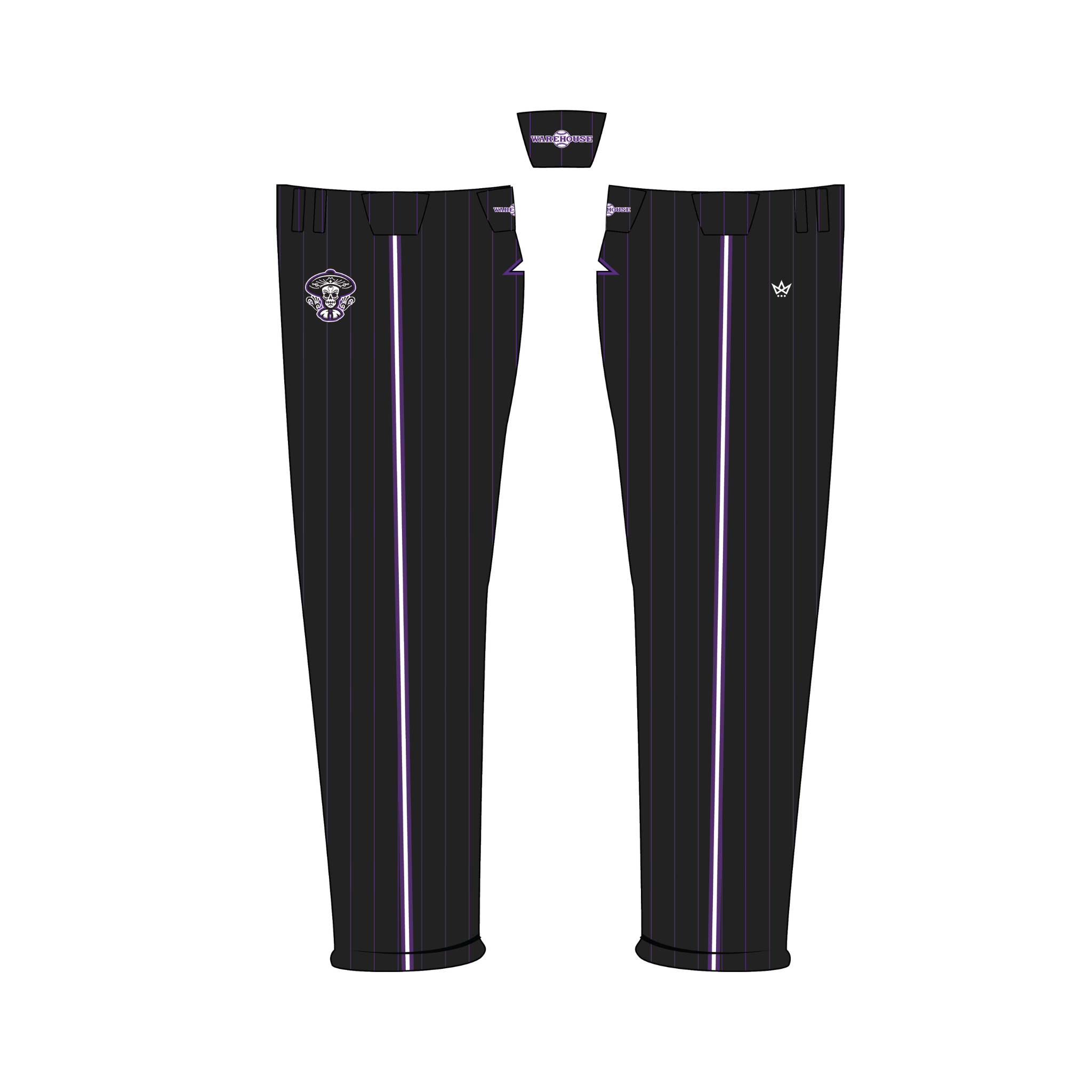 BASEBALL WAREHOUSE MARIACHIS BASEBALL LONG PANTS