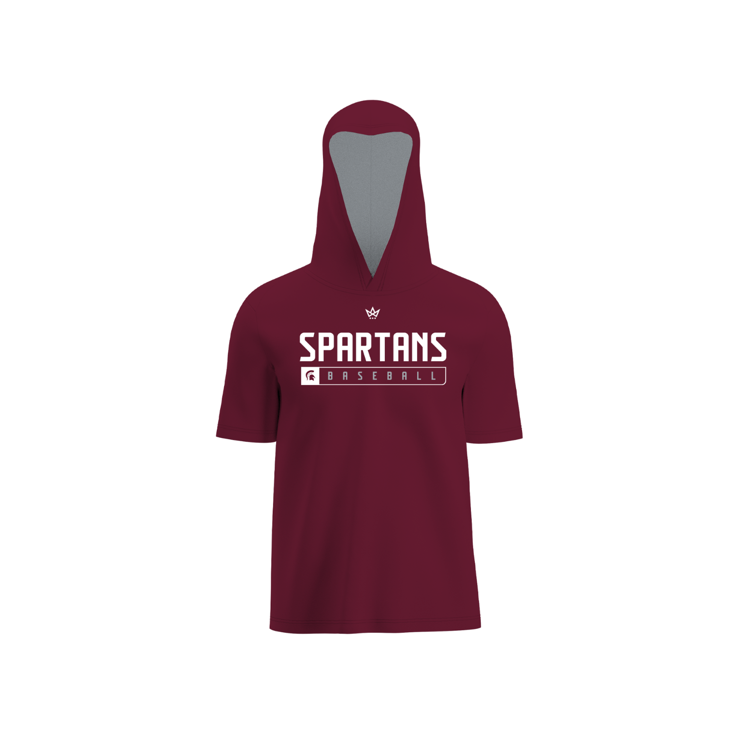 BHBL YOUTH BASEBALL PERFORMANCE SS HOODIE [MAROON]