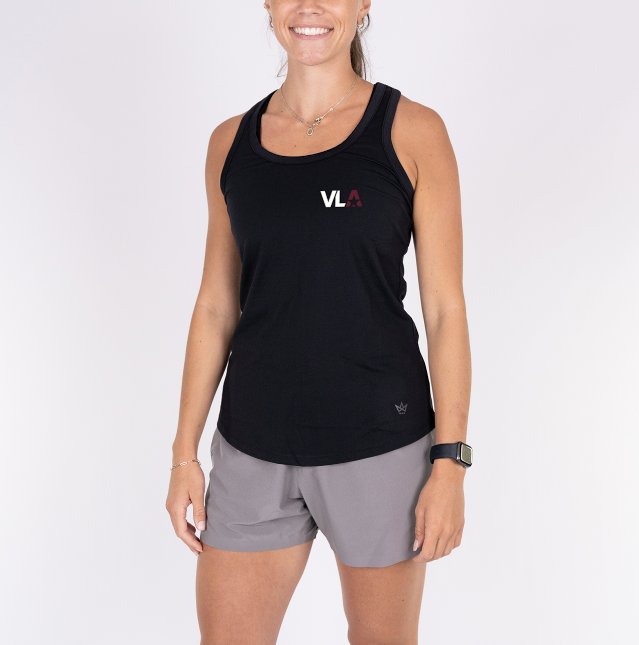 VOLLEYBALL LEAGUE  OF AMERICA '26 WOMEN'S ASCENSION TANK TOP - ONYX
