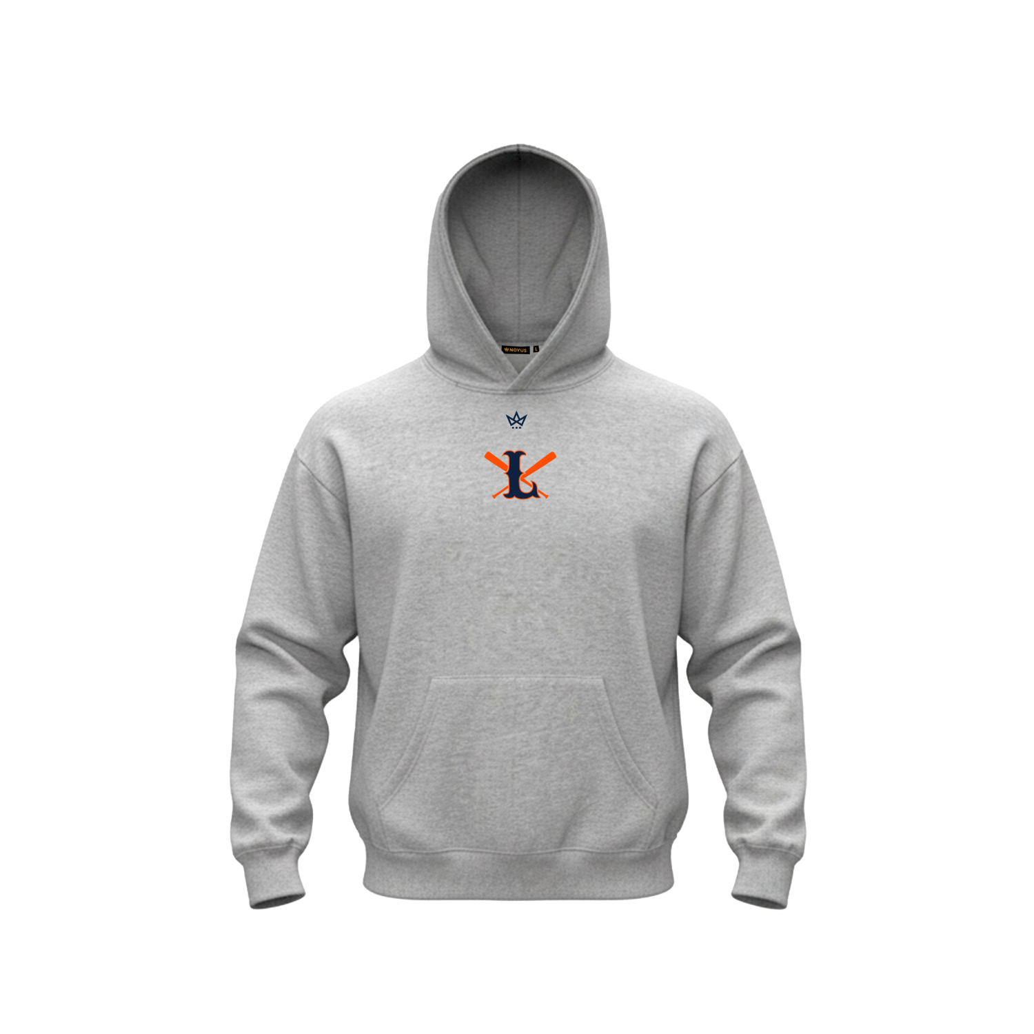 LIVERPOOL BASEBALL ACCESS COTTON FLEECE HOODIE [GRAY]