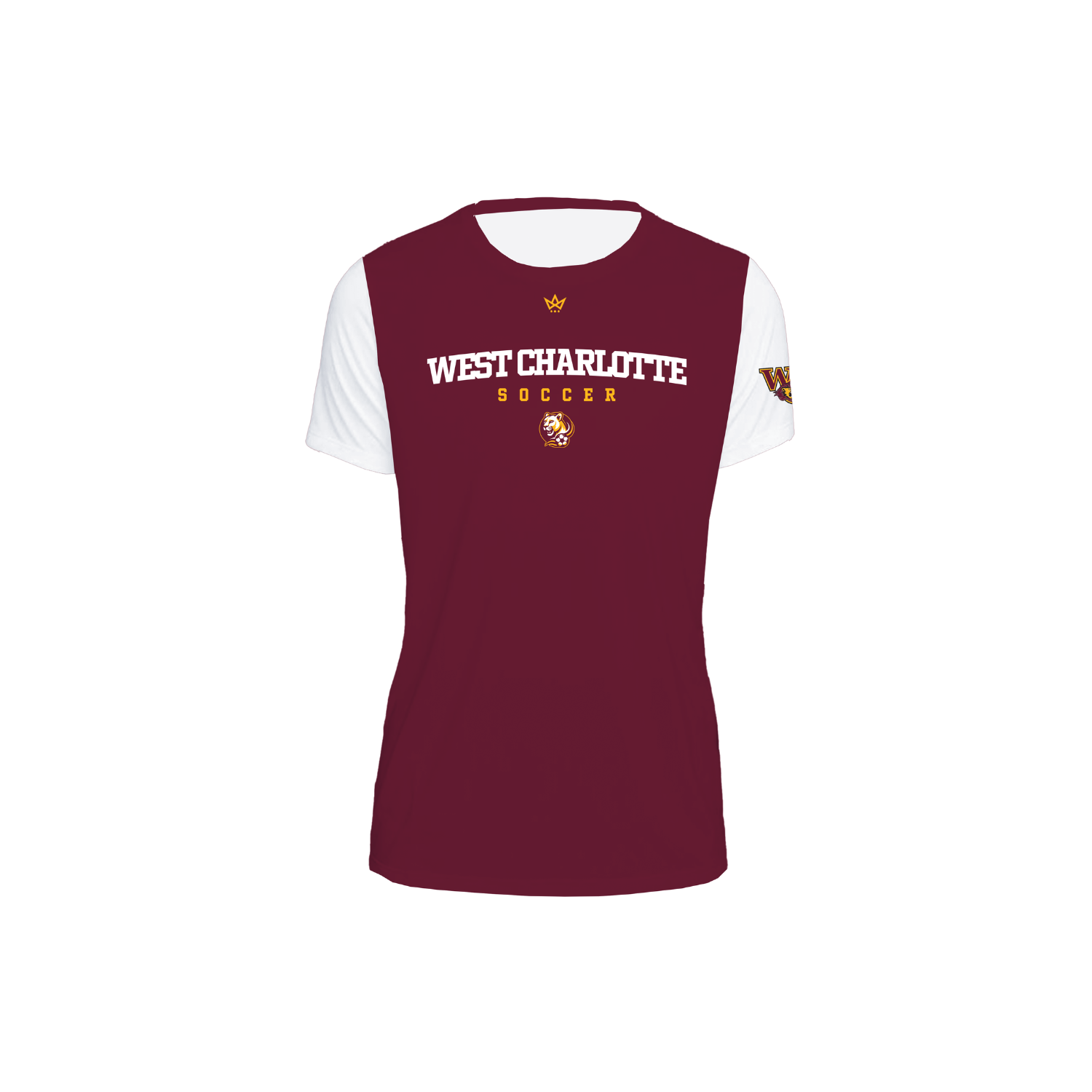 WEST CHARLOTTE HS SOCCER '26 WOMEN'S PERFORMANCE SS TEE