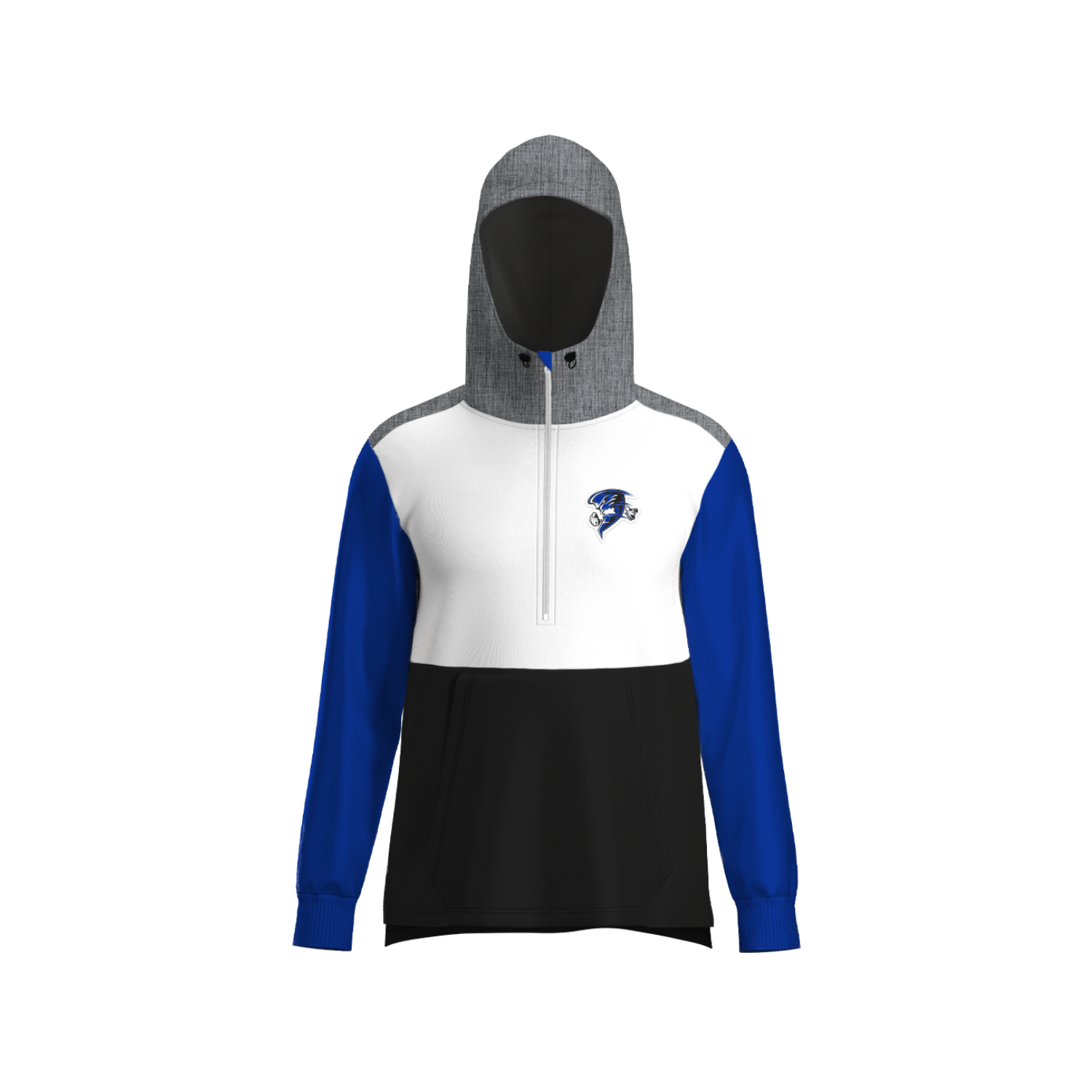 LATHAM FURY MAGNA HOODIE [WHITE/BLUE/BLACK]