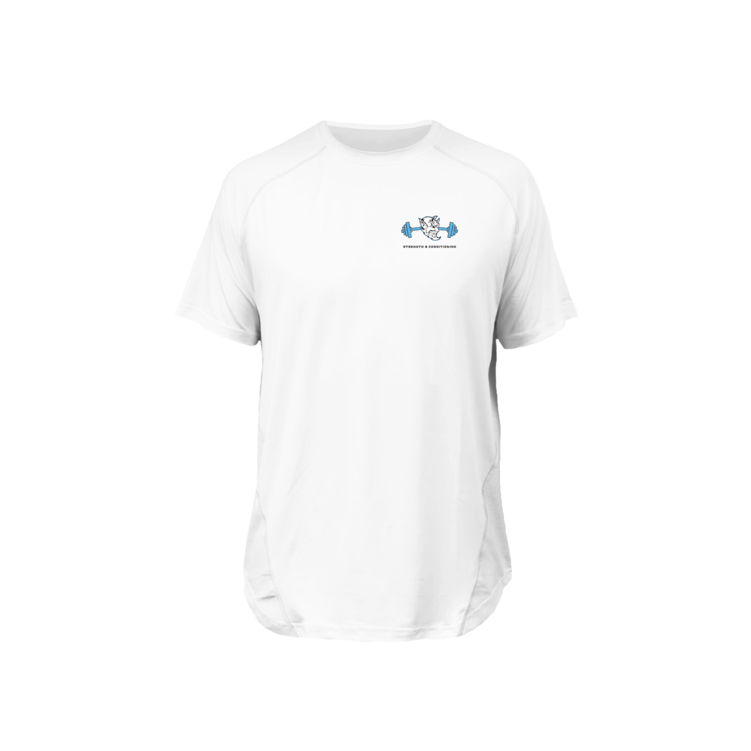 COLUMBIA STRENGTH & CONDITIONING PRO VENTED SS TEE [WHITE]