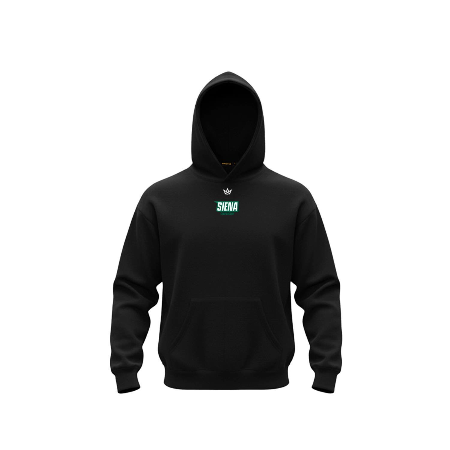 SIENA CLUB SOCCER ACCESS COTTON FLEECE HOODIE [BLACK]