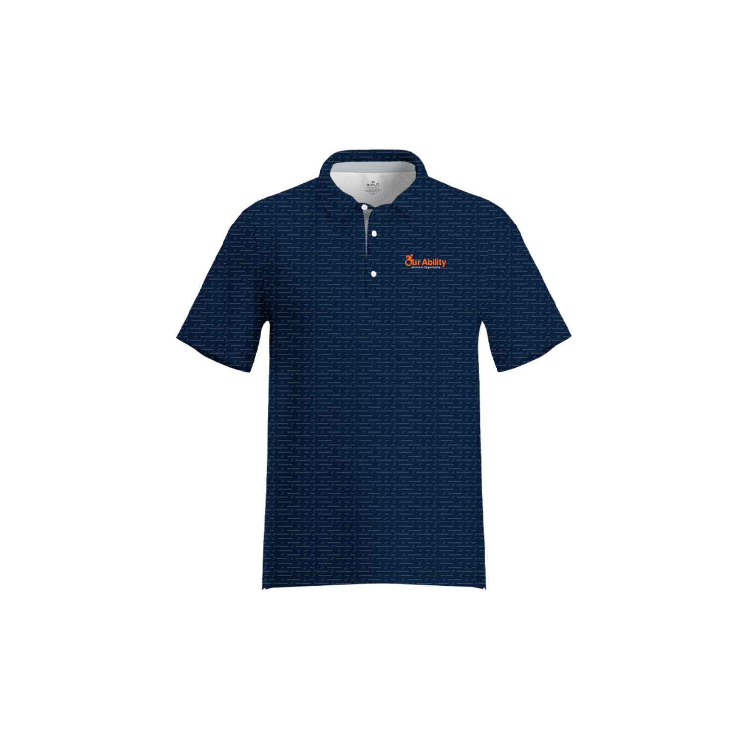 OUR ABILTY INC. SUB PERFORMANCE POLO - NAVY