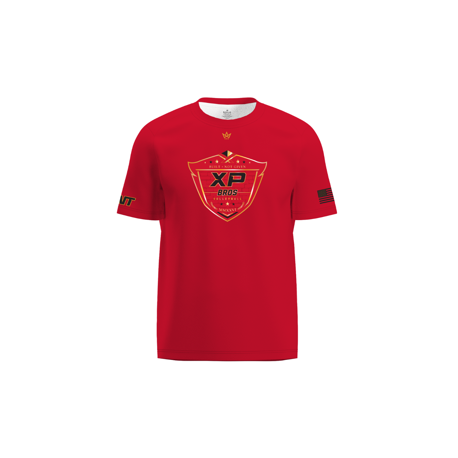 XP VBC BOYS '26 ACCESS PERFORMANCE SS TEE - RED