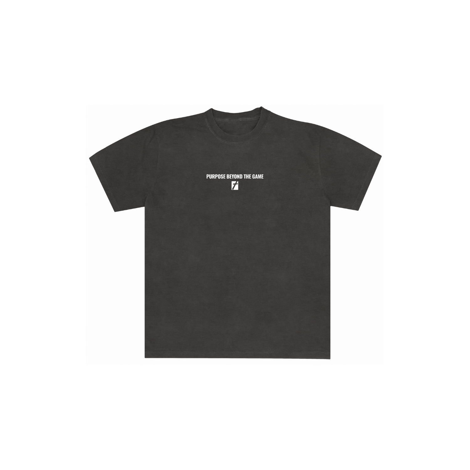 VARSITY CATHOLIC SEEK26 WASHED COTTON SS TEE - BLACK