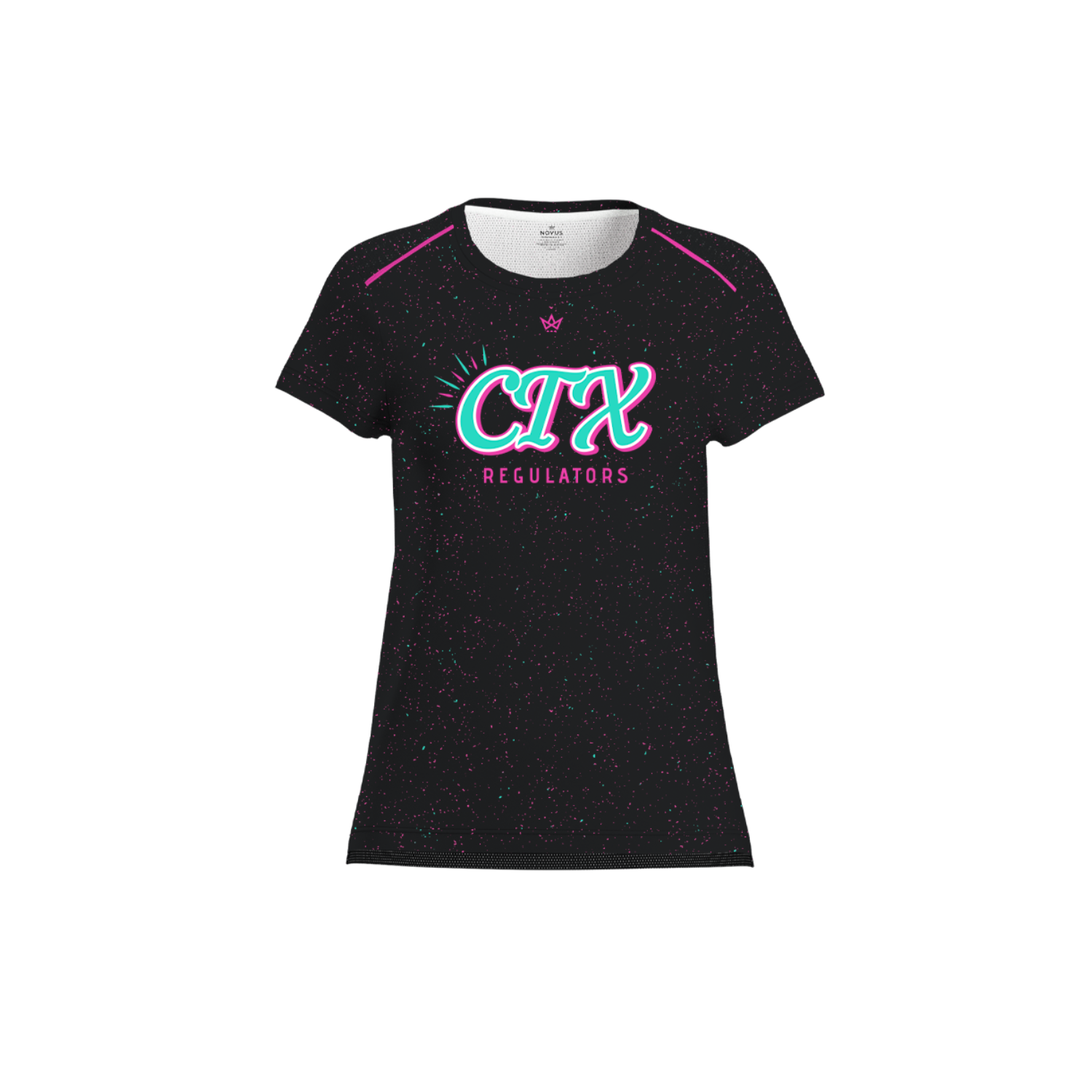 CTX REGULATORS WOMEN'S AURA TEE - BLACK
