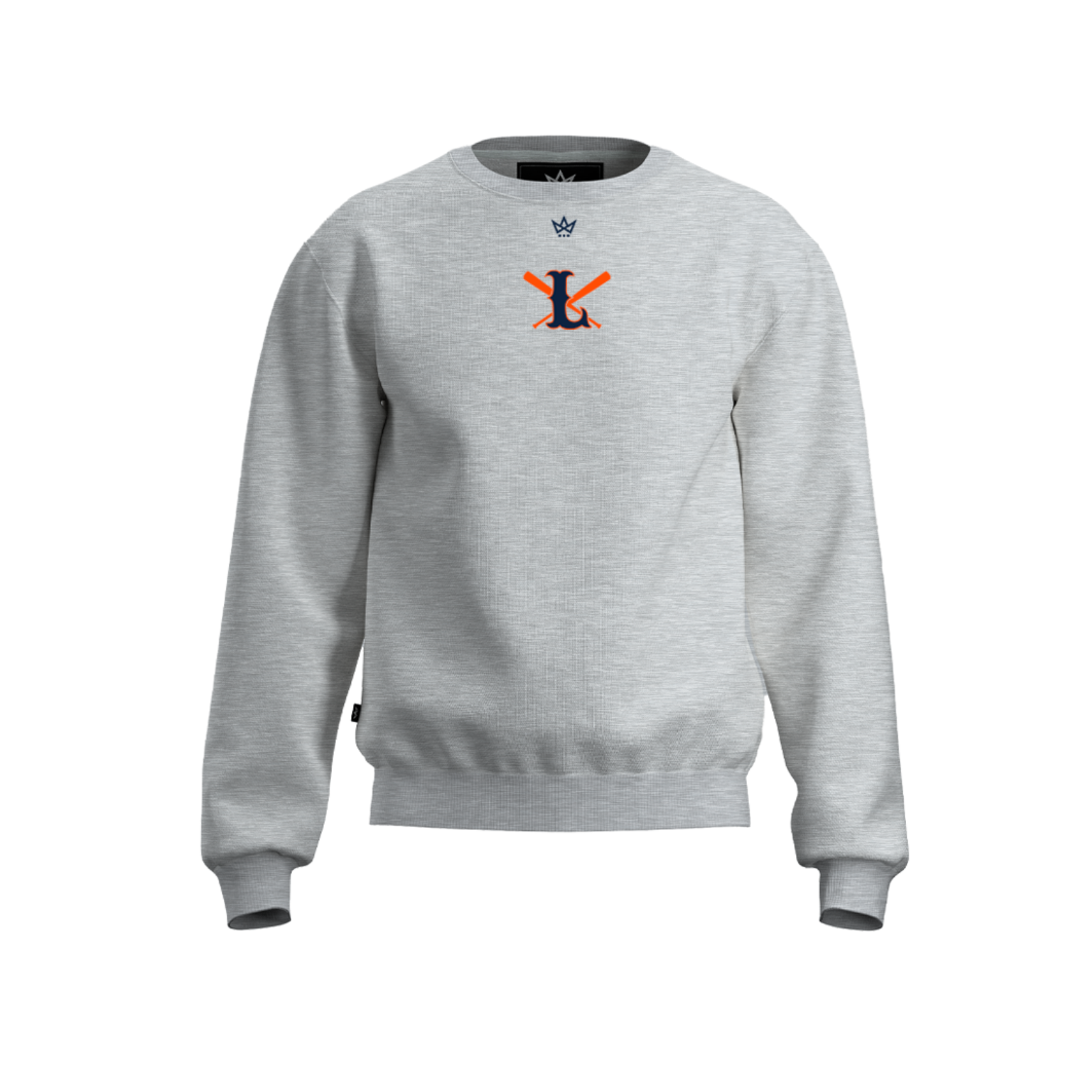 LIVERPOOL BASEBALL ACCESS COTTON FLEECE CREWNECK [GRAY]