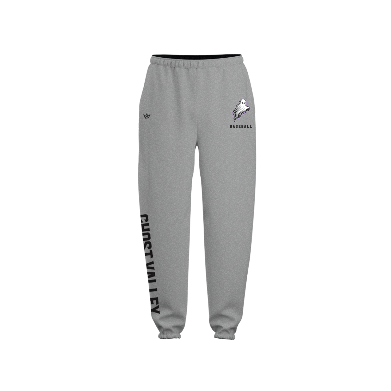 GHOST VALLEY DAWGS SUB PERFORMANCE FLEECE JOGGERS [GREY]