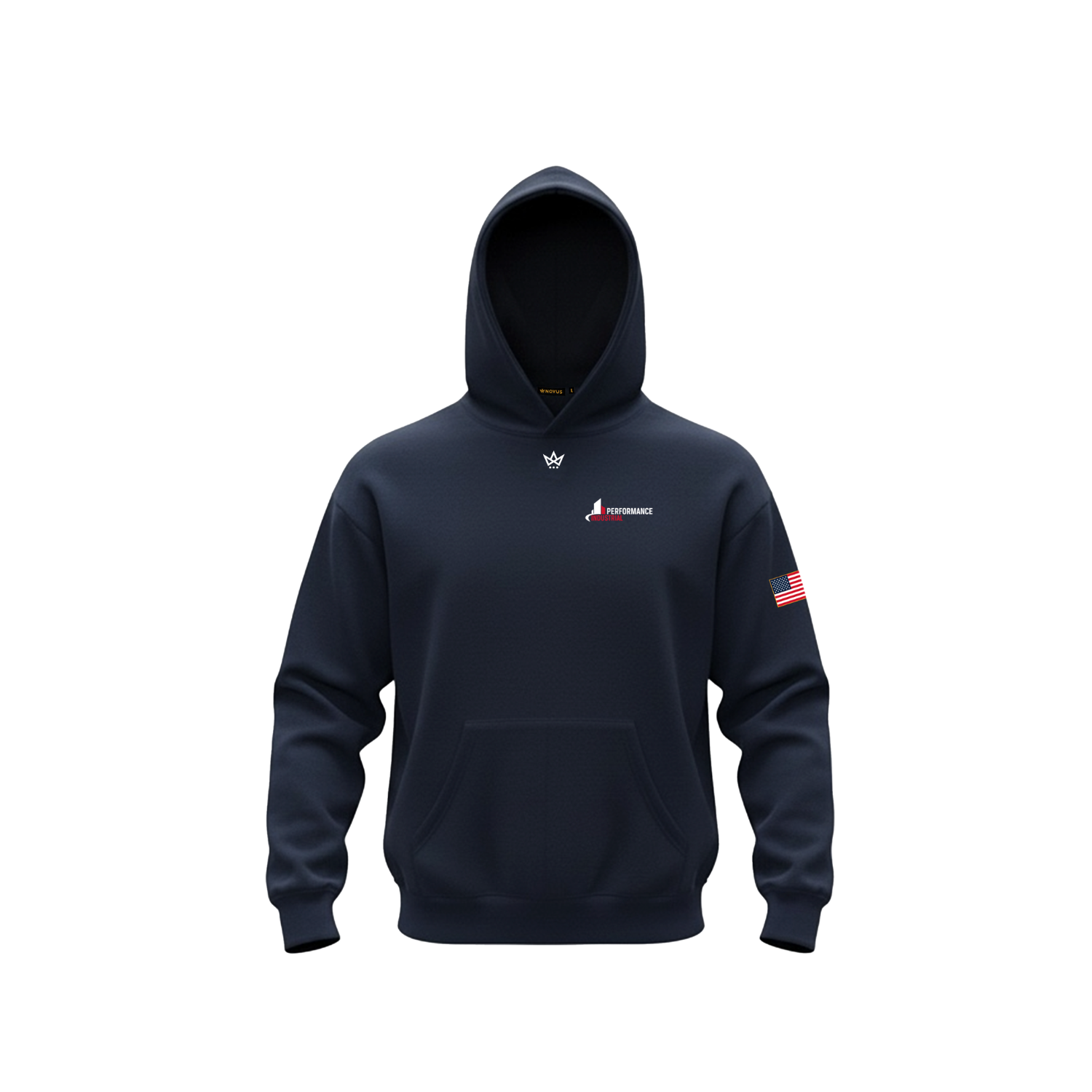 PERFORMANCE INDUSTRIAL FALL COTTON FLEECE HOODIE