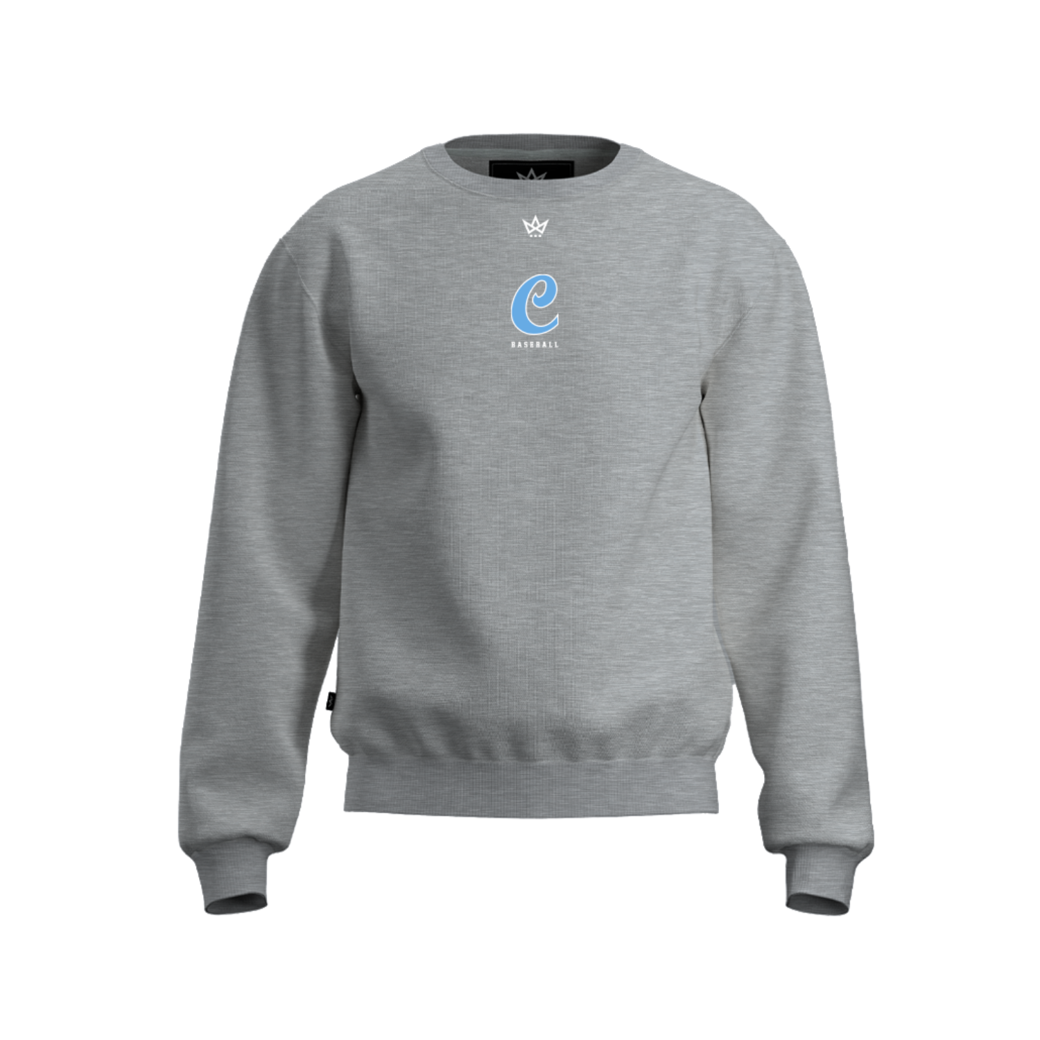 COLUMBIA CLIPPERS 9U COTTON FLEECE CREWNECK [GREY]
