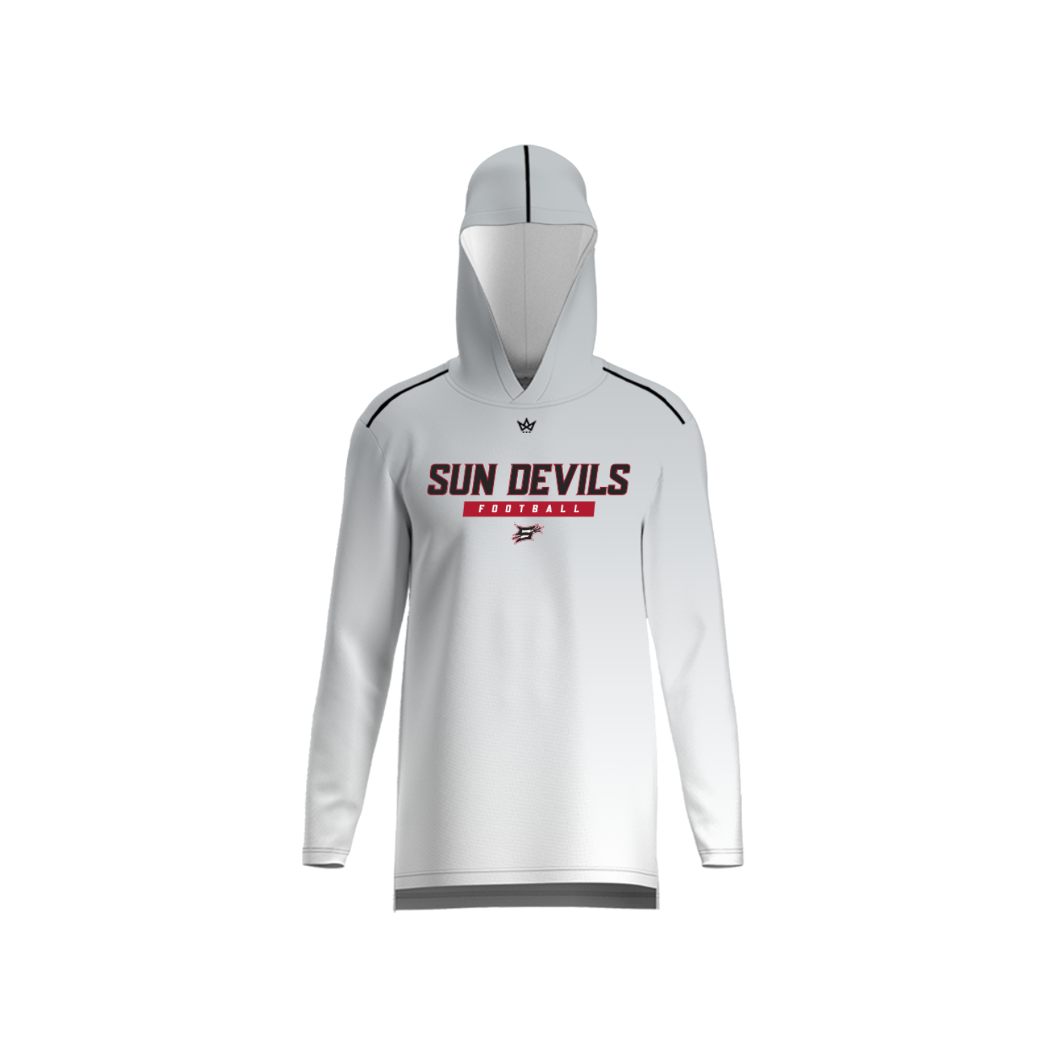 SARASOTA SUN DEVILS FOOTBALL AURA LS HOODIE