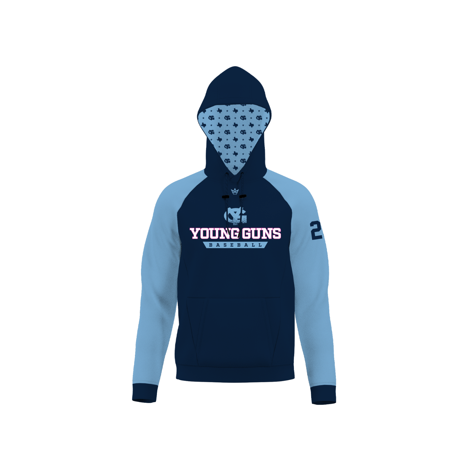 YOUNG GUNS BASEBALL SUB PERFORMANCE FLEECE HOODIE