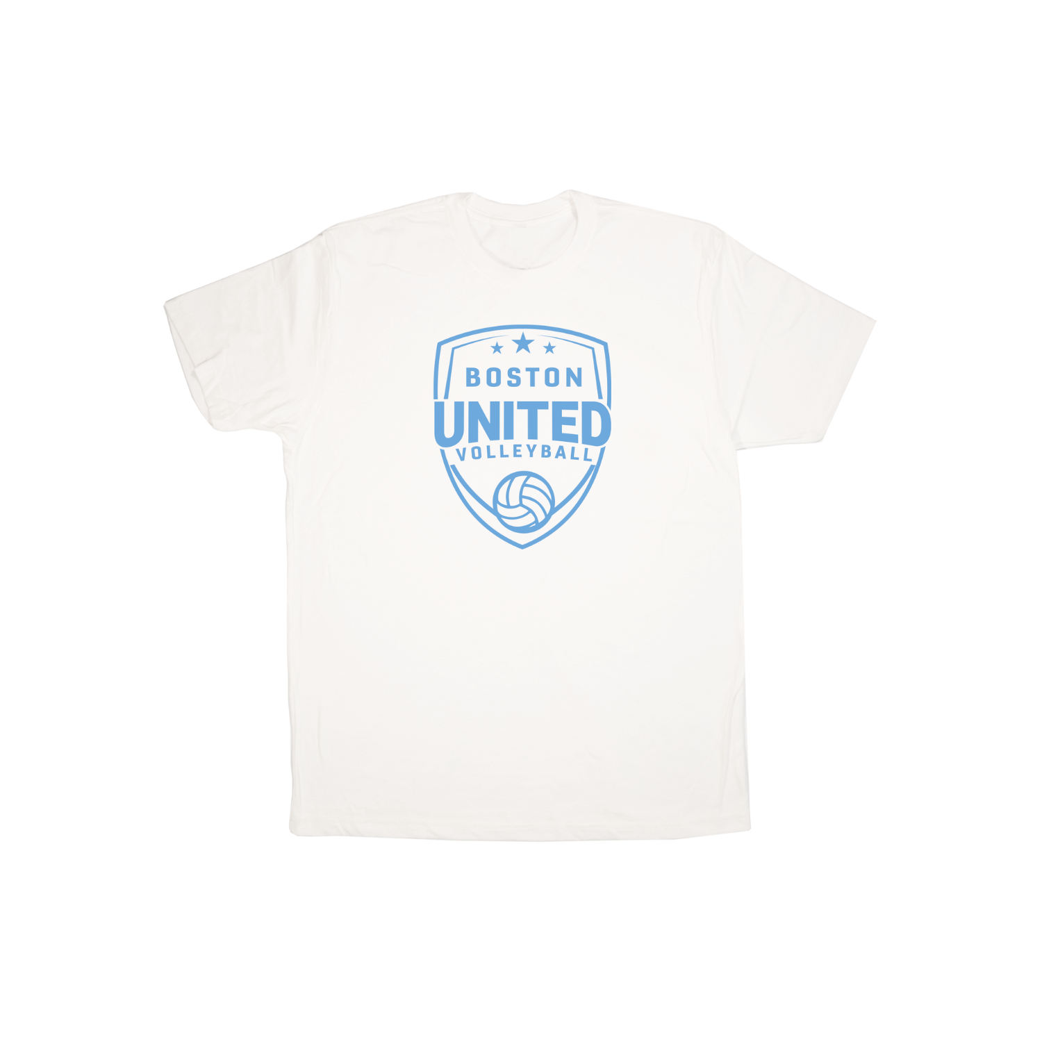 BOSTON UNITED BASIC COTTON SS TEE [WHITE]