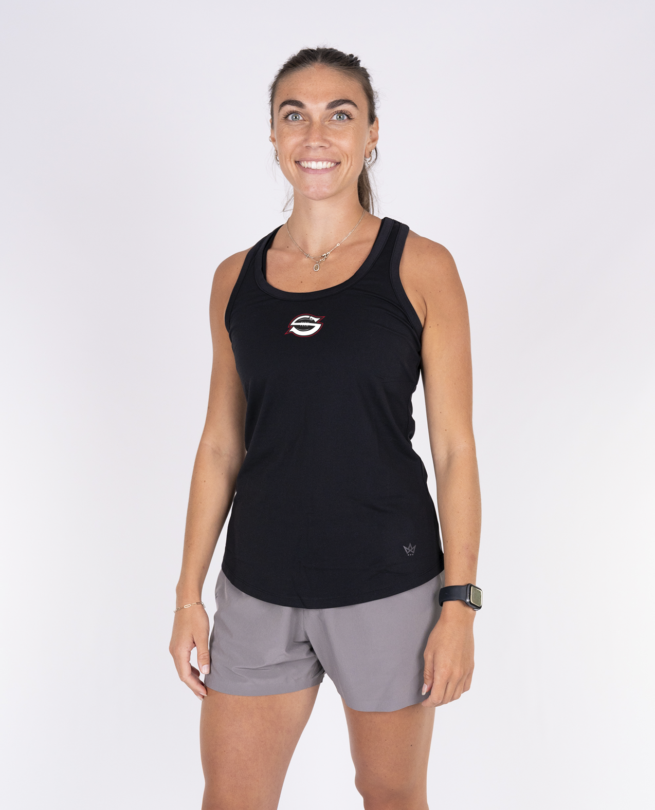 SARASOTA SUN DEVILS CHEER WOMEN'S ASCENSION TANK TOP - ONYX