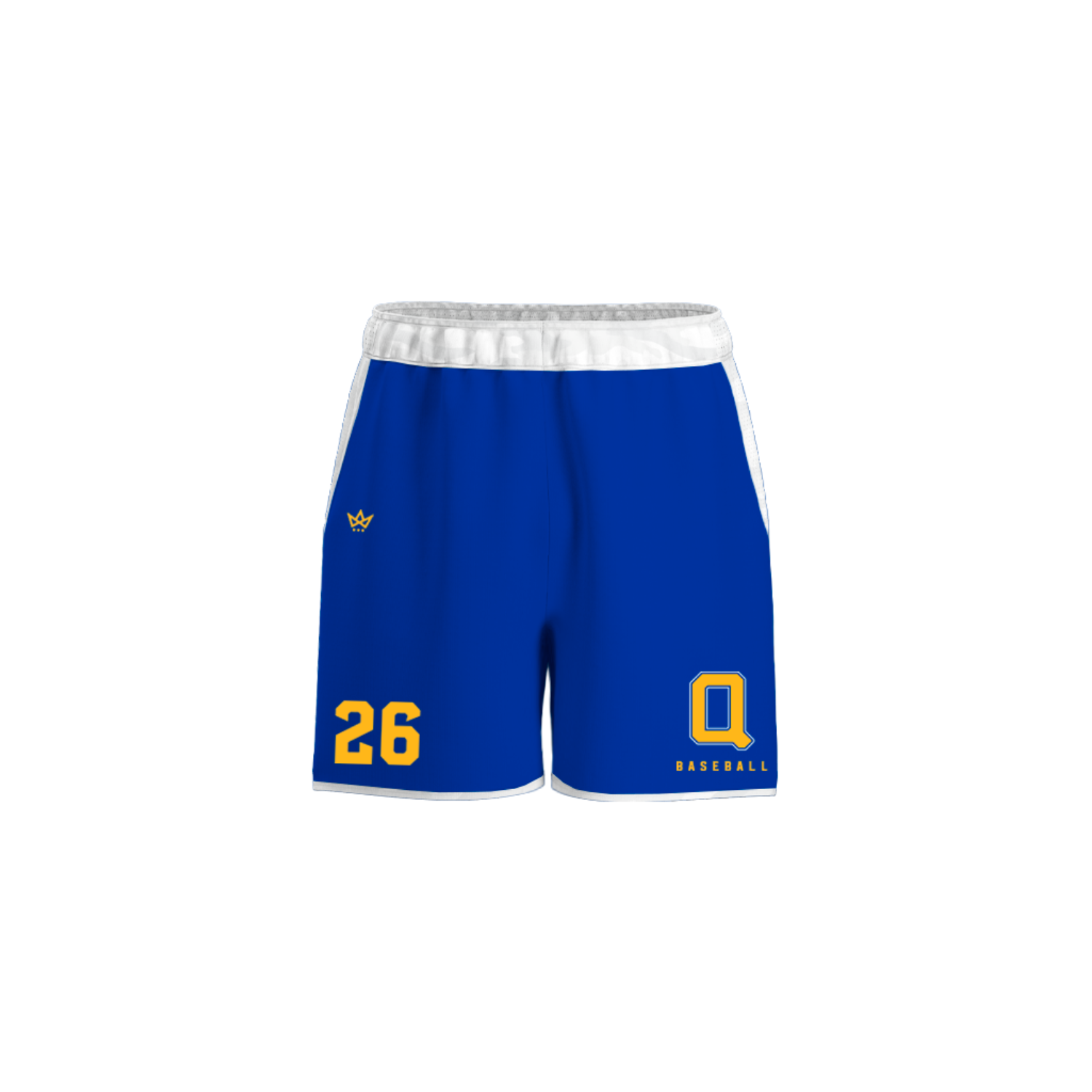 QUEENSBURY YOUTH BASEBALL & SOFTBALL VENTUS SHORTS - BASEBALL