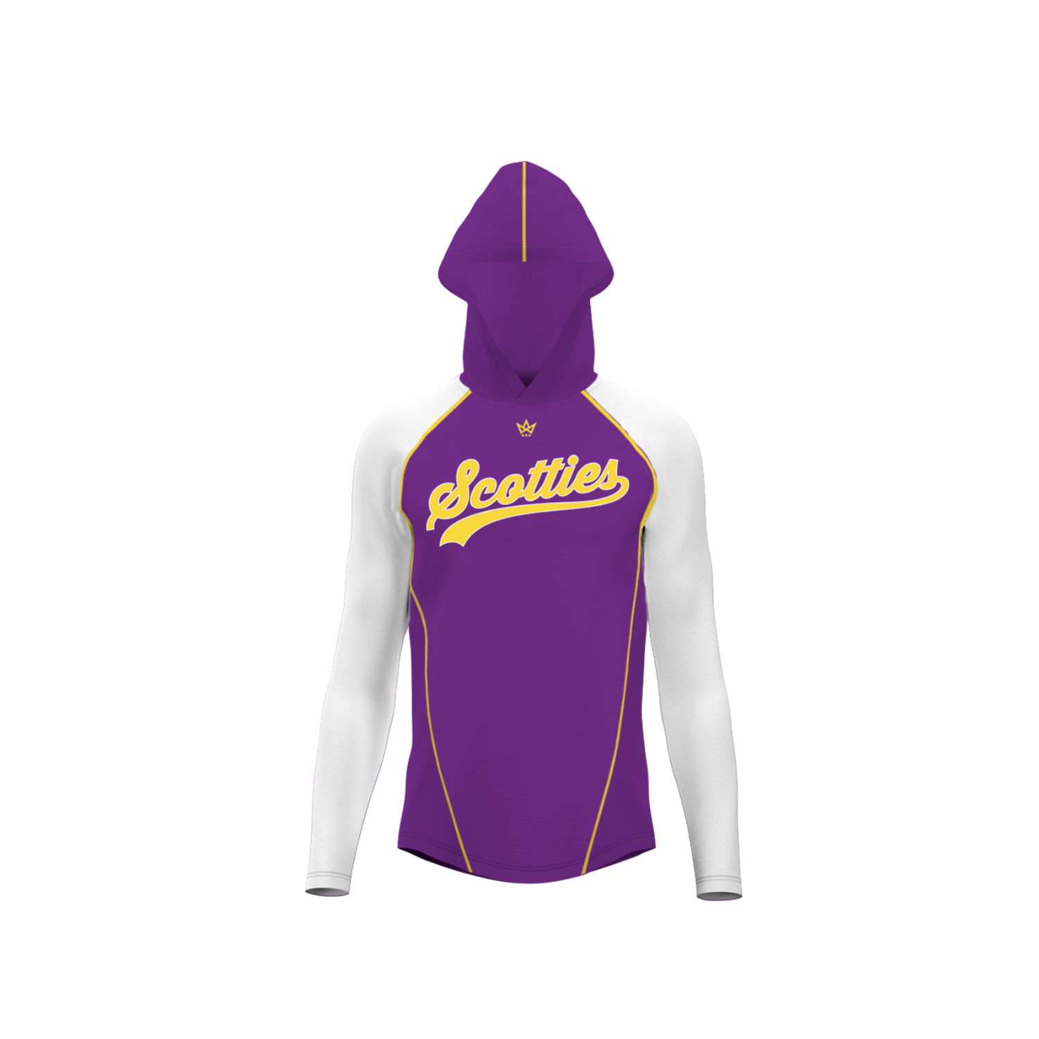 B-SPA YOUTH BASEBALL LOUNGER [PURPLE/WHITE]