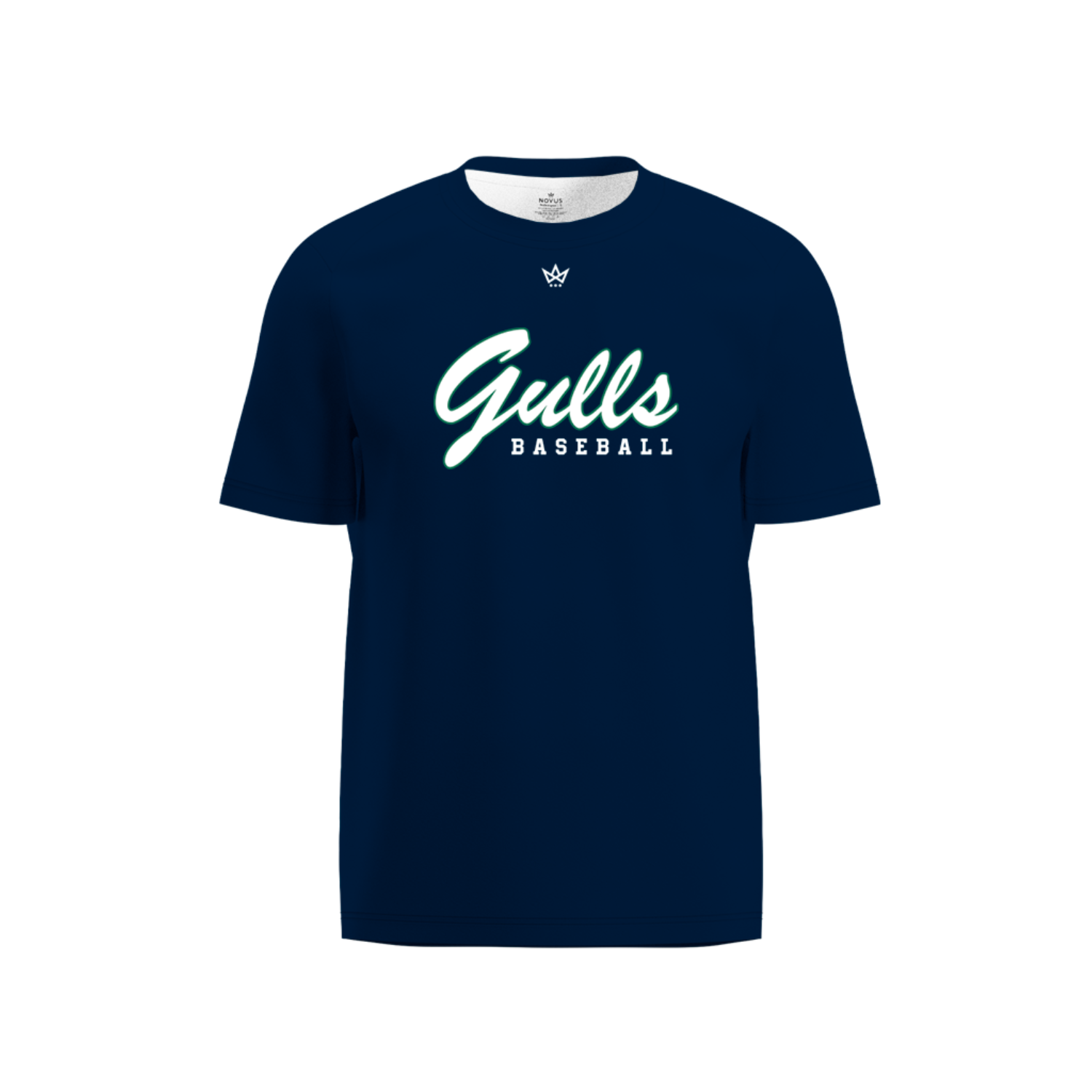 ENDICOTT BASEBALL PERFORMANCE SS TEE [NAVY]