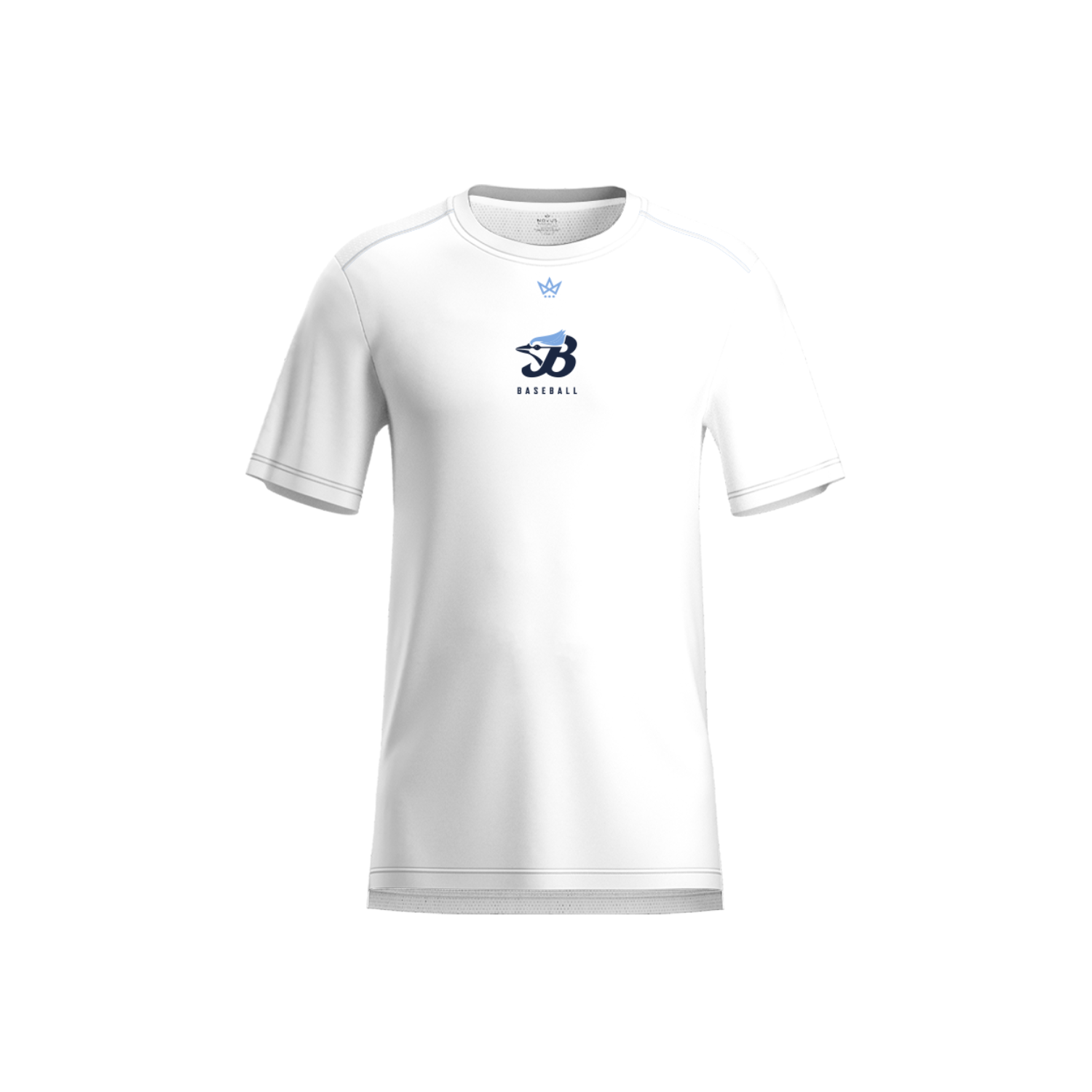 JAYBIRD BASEBALL AURA TEE - WHITE