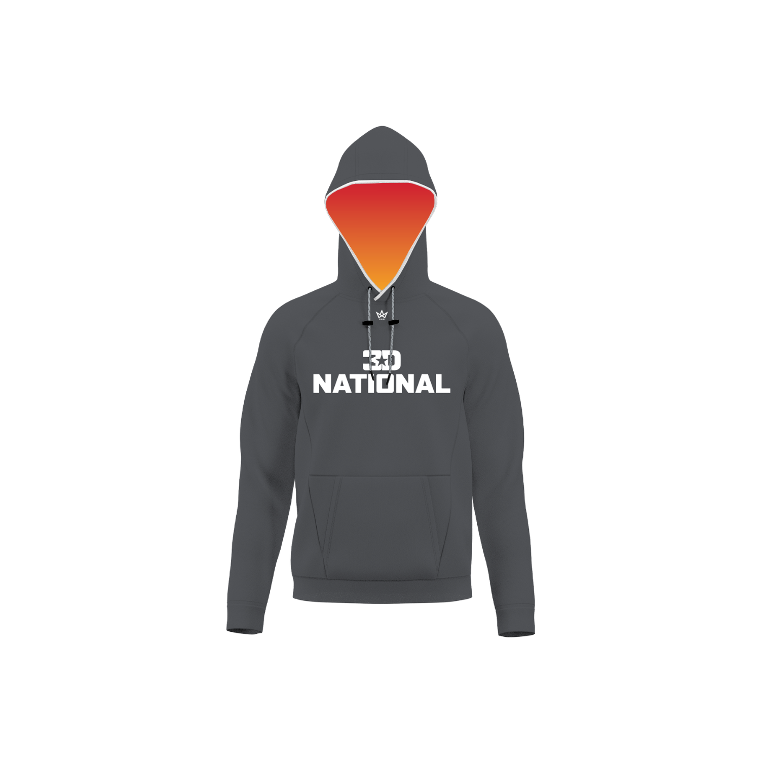 3D NATIONAL LACROSSE VIRGINIA BEACH SUB PERFORMANCE FLEECE HOODIE