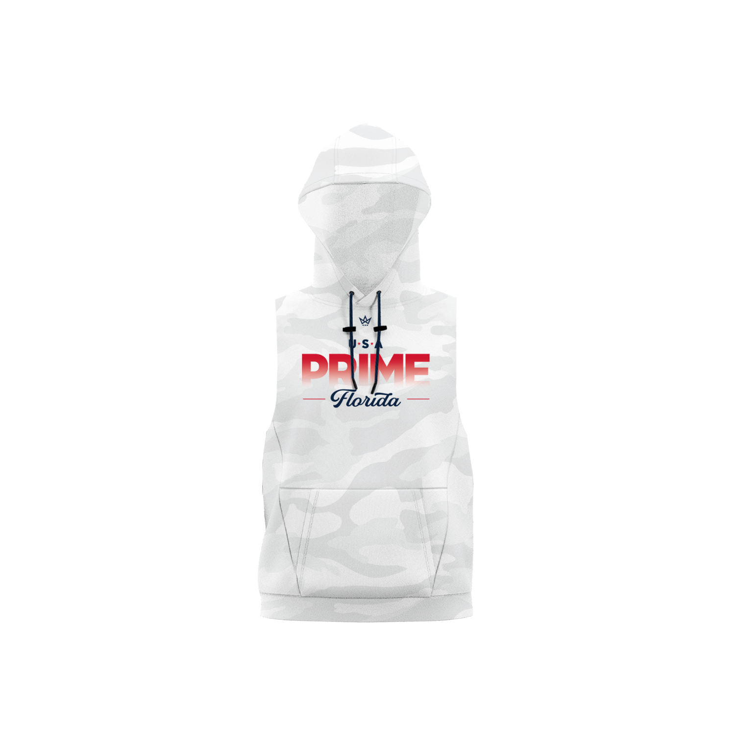 USA PRIME FLORIDA SUB PERFORMANCE FLEECE SLEEVELESS HOODIE