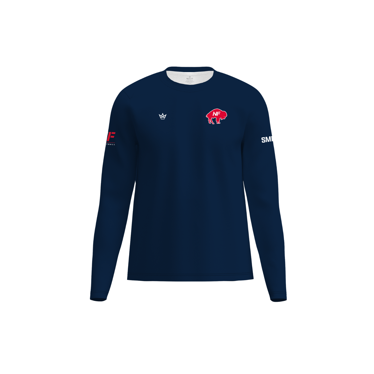 NFVB COACHES STORE PERFORMANCE LS - BLUE