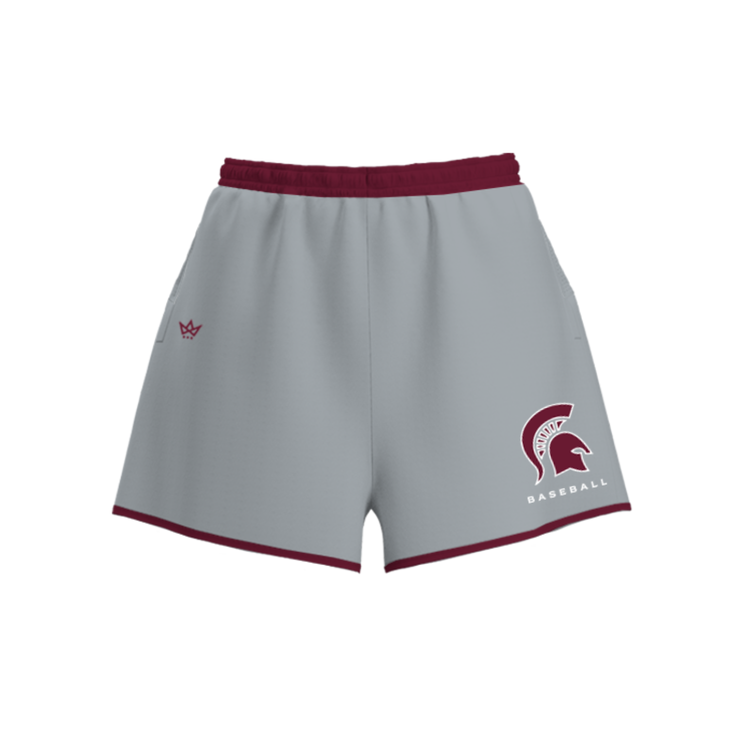 BHBL YOUTH BASEBALL WOMEN'S VENTUS SHORTS [GREY]