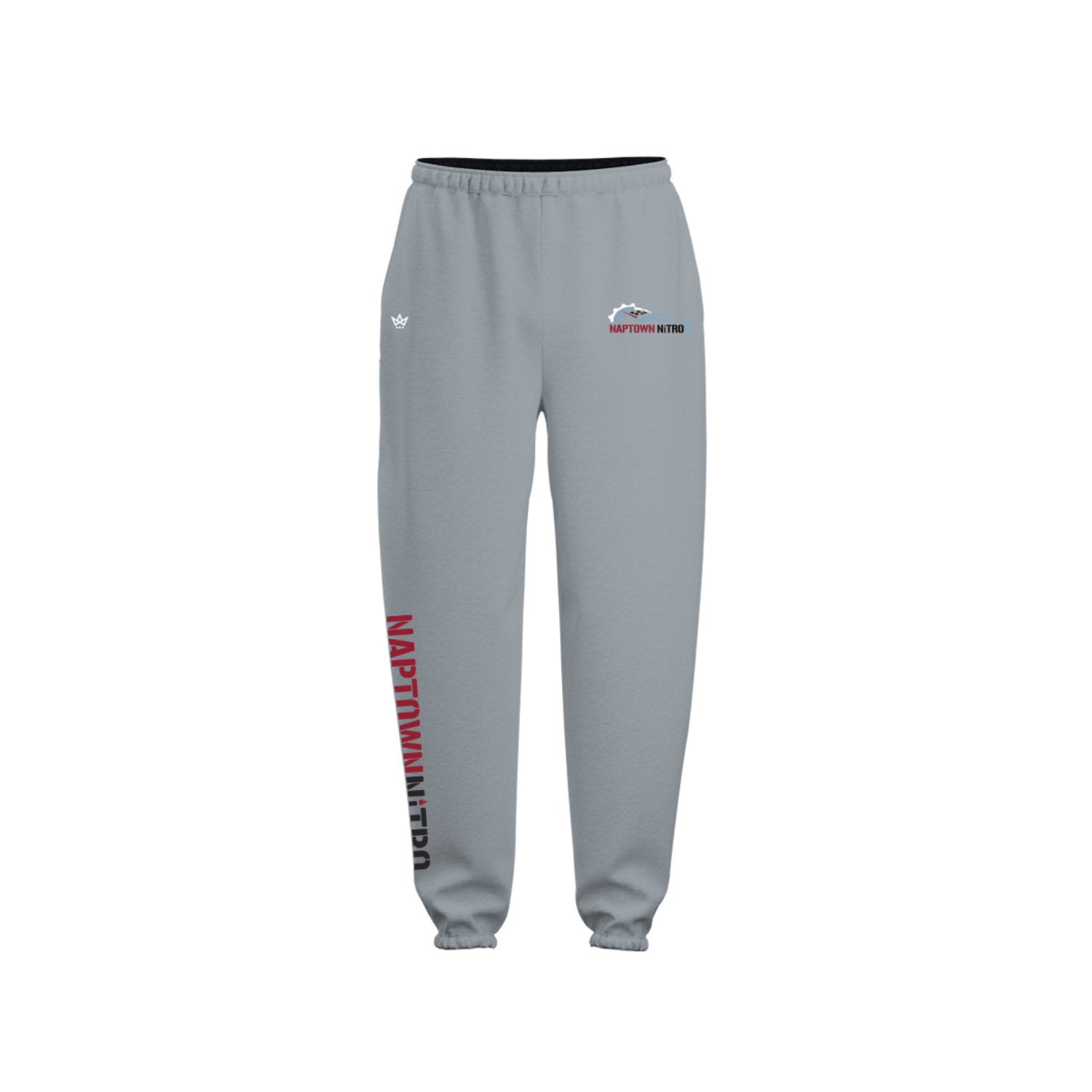 NAPTOWN NITRO VLA SUB PERFORMANCE FLEECE JOGGERS [GREY]