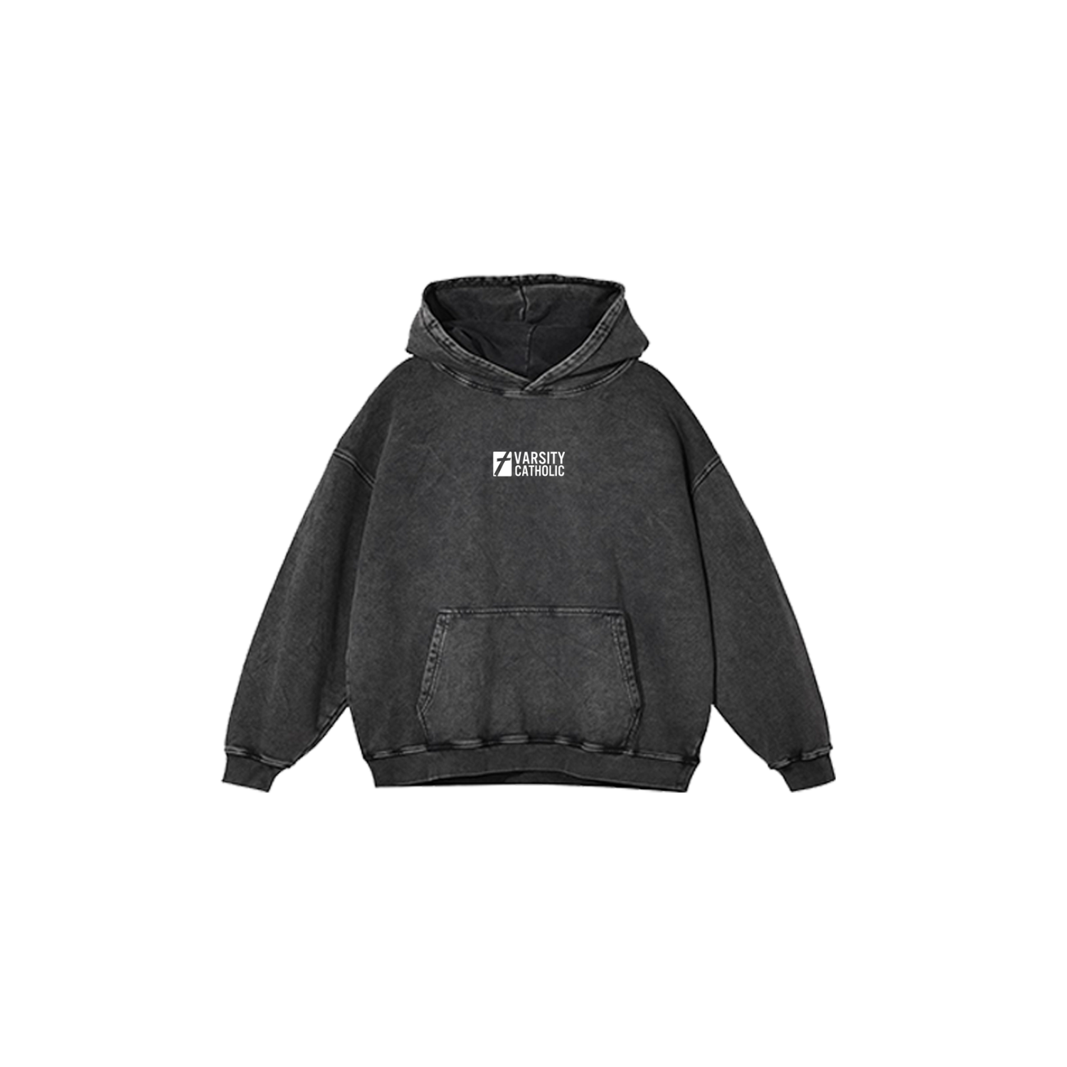 VARSITY CATHOLIC SEEK26 PREMIUM WASHED HOODIE