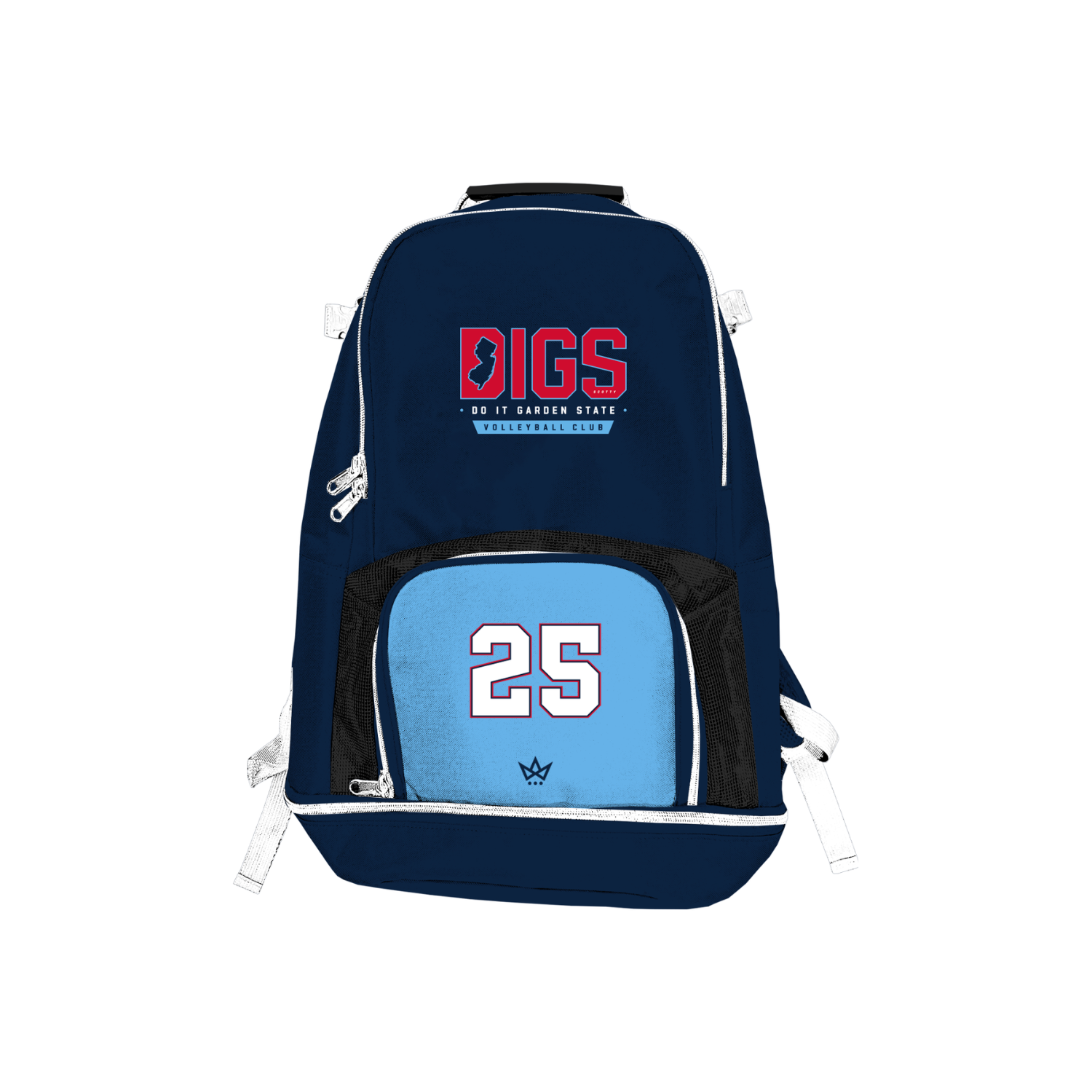 DIGS VOLLEYBALL CLUB GAMEDAY BACKPACK