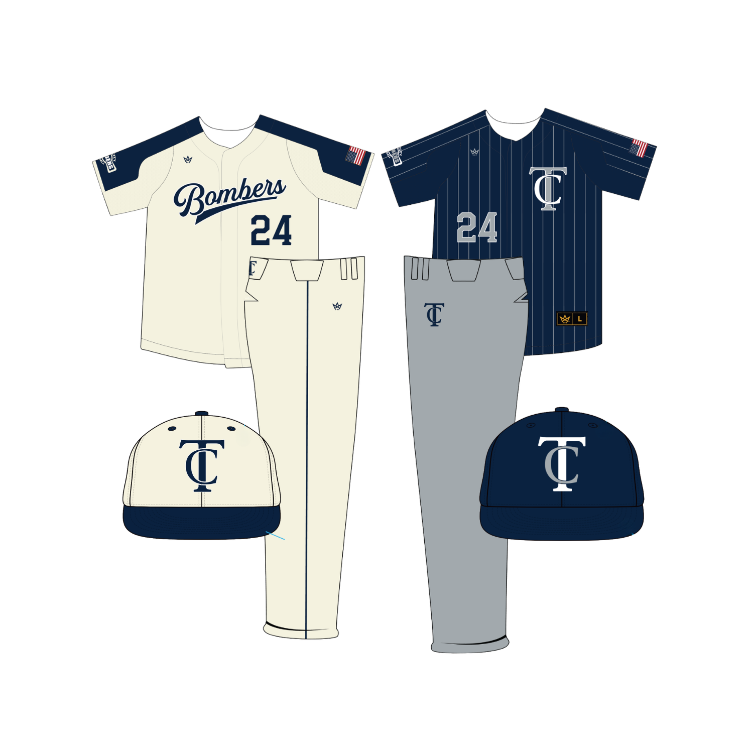 TC BOMBERS FALL 2026 LONG PANT PACK
