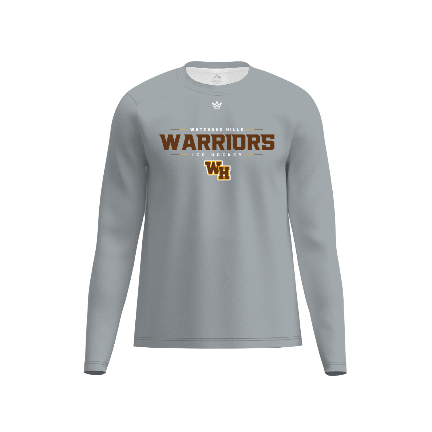 WATCHUNG HILLS HS HOCKEY PERFORMANCE LS [GREY]