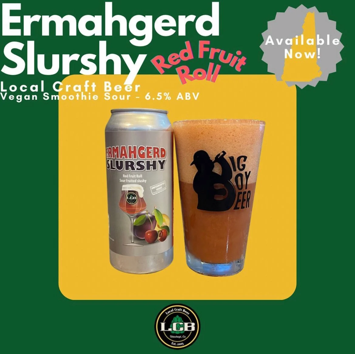 Ermahgerd Slurshy Red Fruit Roll