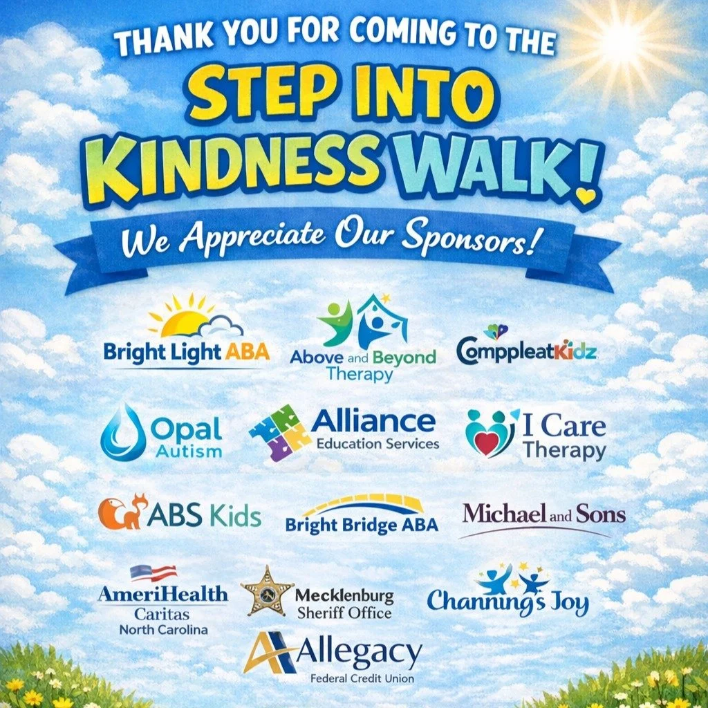 We are incredibly grateful for the amazing sponsors who helped make our Step Into Kindness Walk such a meaningful and successful event! Your support, generosity, and commitment to our mission truly made a difference for the families we serve in the C