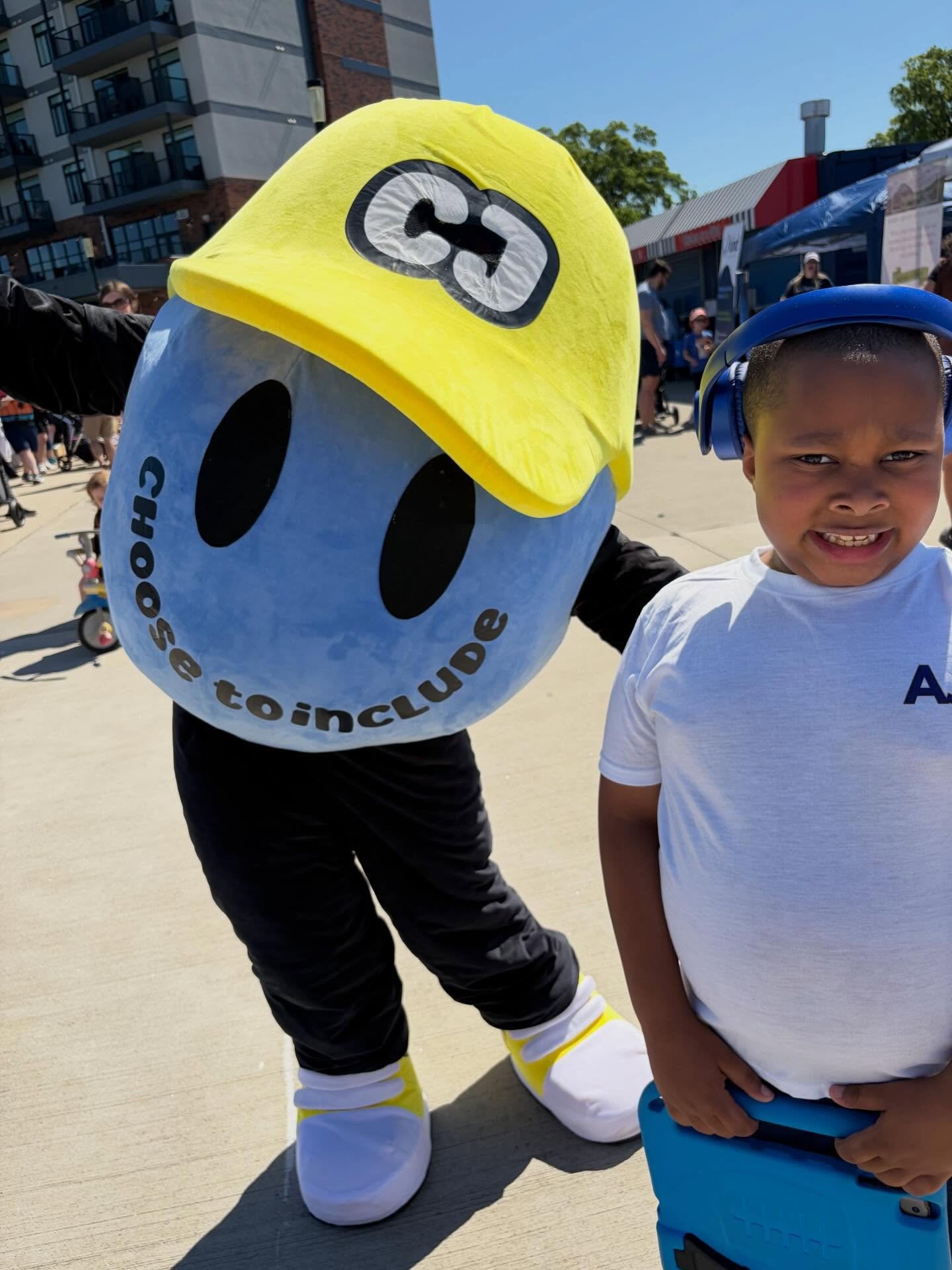 Grateful hearts come full circle 💙

This year, @channingsjoy showed up and supported our walk in such a meaningful way&mdash;and now it&rsquo;s our turn to show that same love right back! I&rsquo;m so excited to bring AJ and the Cool Kids out to sup